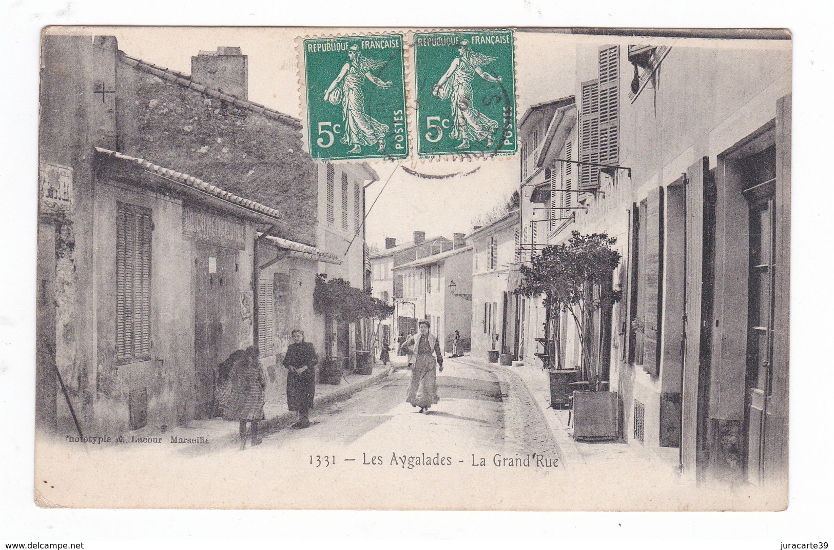 Les Aygalades.La Grand'Rue.Marseille. - Quartiers Nord, Le Merlan, Saint Antoine