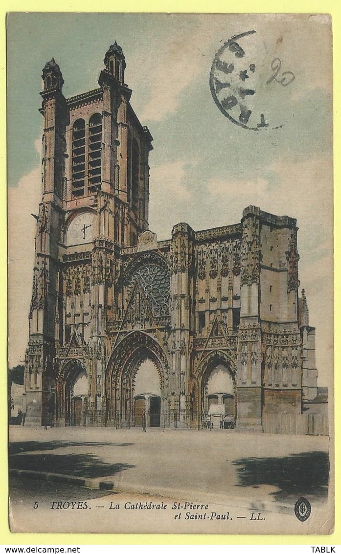 0495 - FRANKRIJK - FRANCE - TROYES - LA CATHEDRALE - Autres & Non Classés