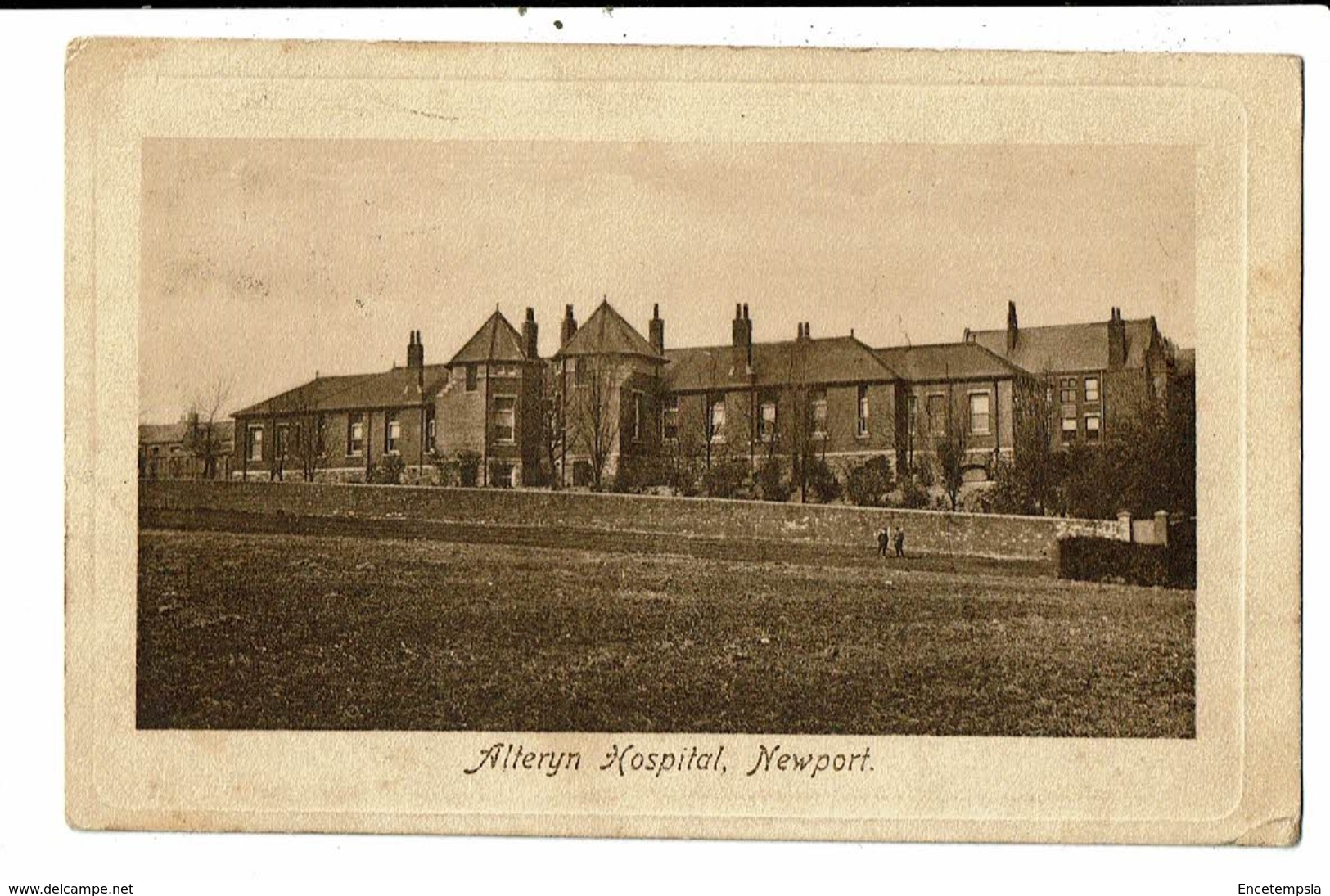 CPA- Carte Postale-Royaume Uni Pays De Galles--Newport- Alteryn Hospital -1915?-VM12395 - Unknown County