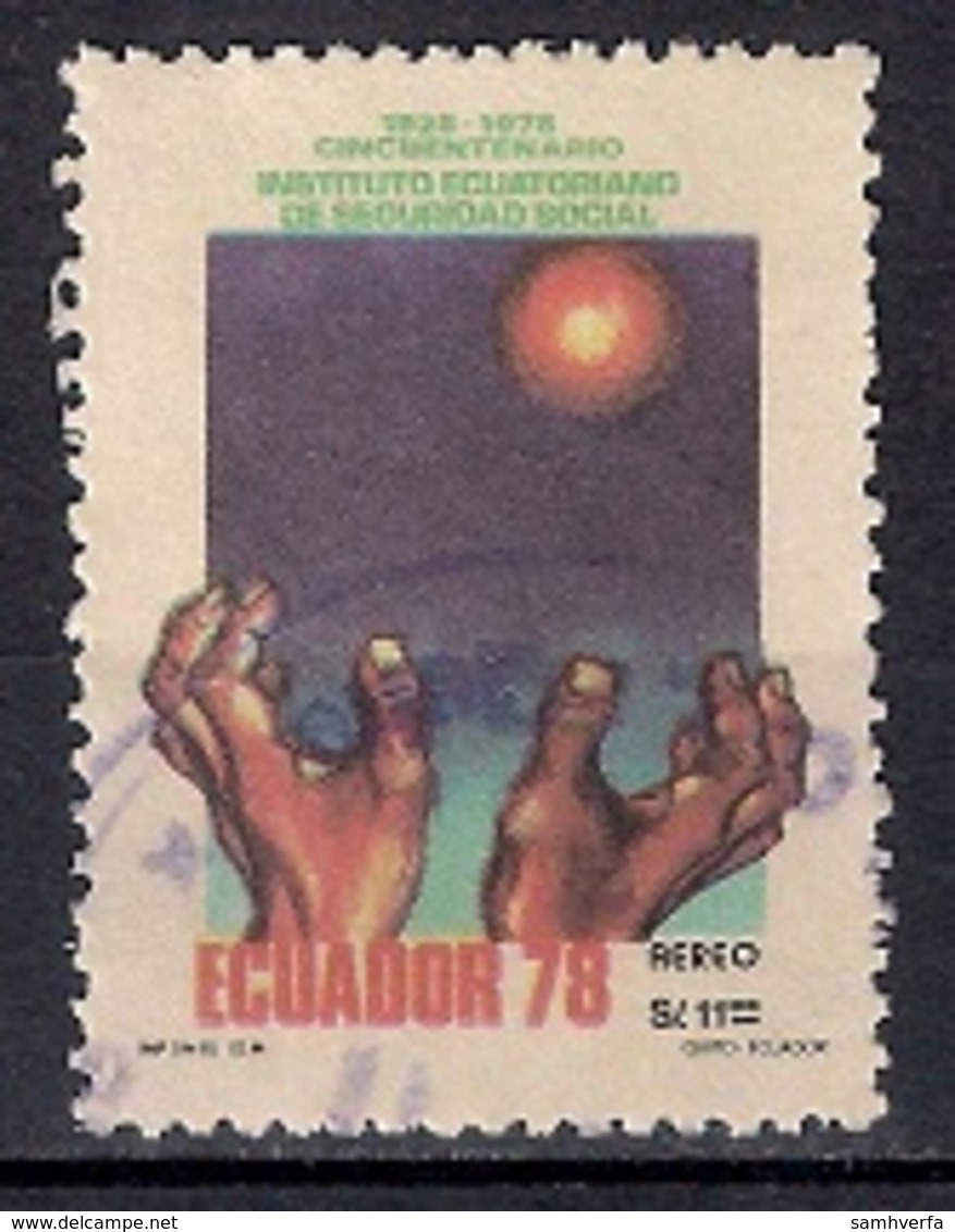 Ecuador 1978 -  Airmail - The 50th Anniversary Of The Social Security Institute - Ecuador