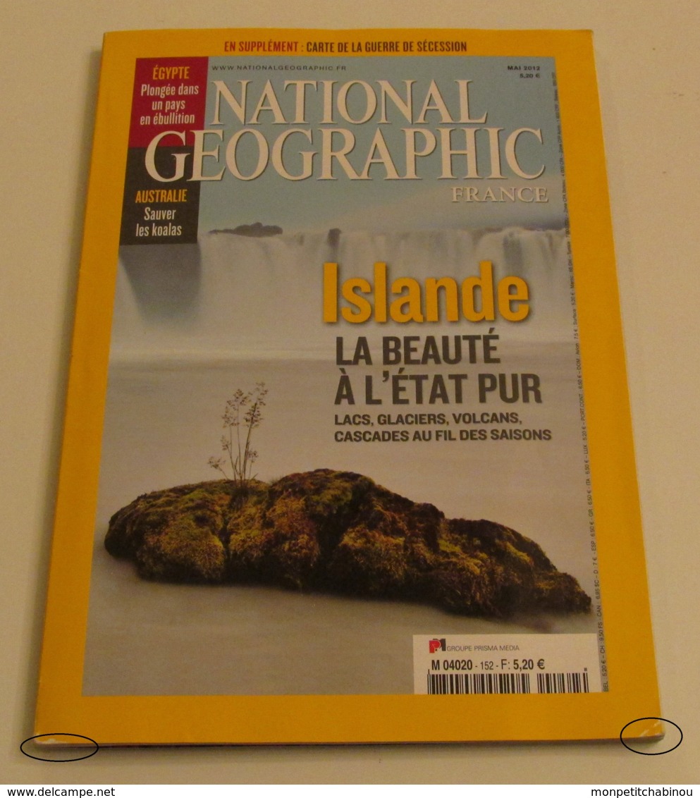 Revue NATIONAL GEOGRAPHIC N°152 (Mai 2012) - Géographie