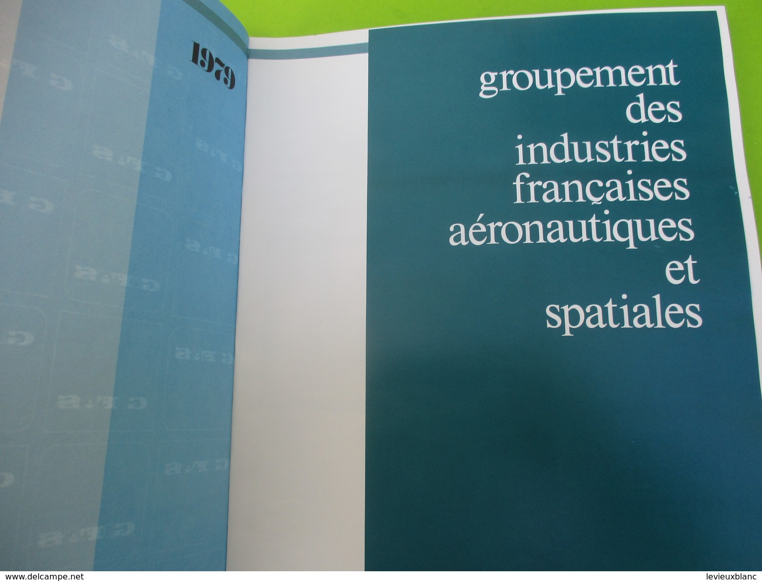 Plaquette De Prestige/L'Industrie Aéronautique Et Spatiale Française/GIFAS/ /1979      LIV183 - Francese