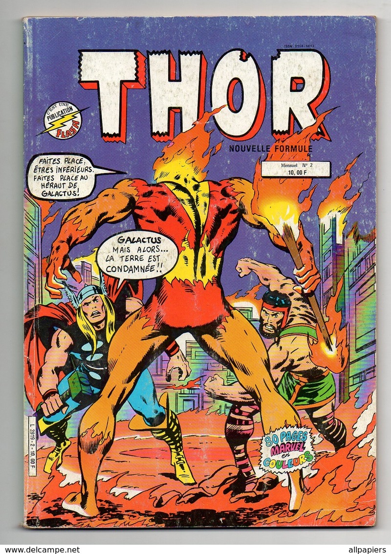 Thor N°2 Le Messager De Galactus - Les Vengeurs - Le Maître Du Kung Fu - 2001 Odyssée De L'espace De 1983 - Thor