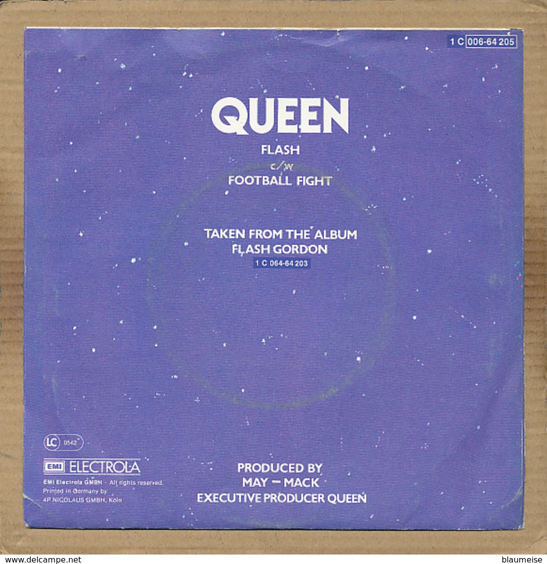 7" Single, Queen - Flash - Disco, Pop