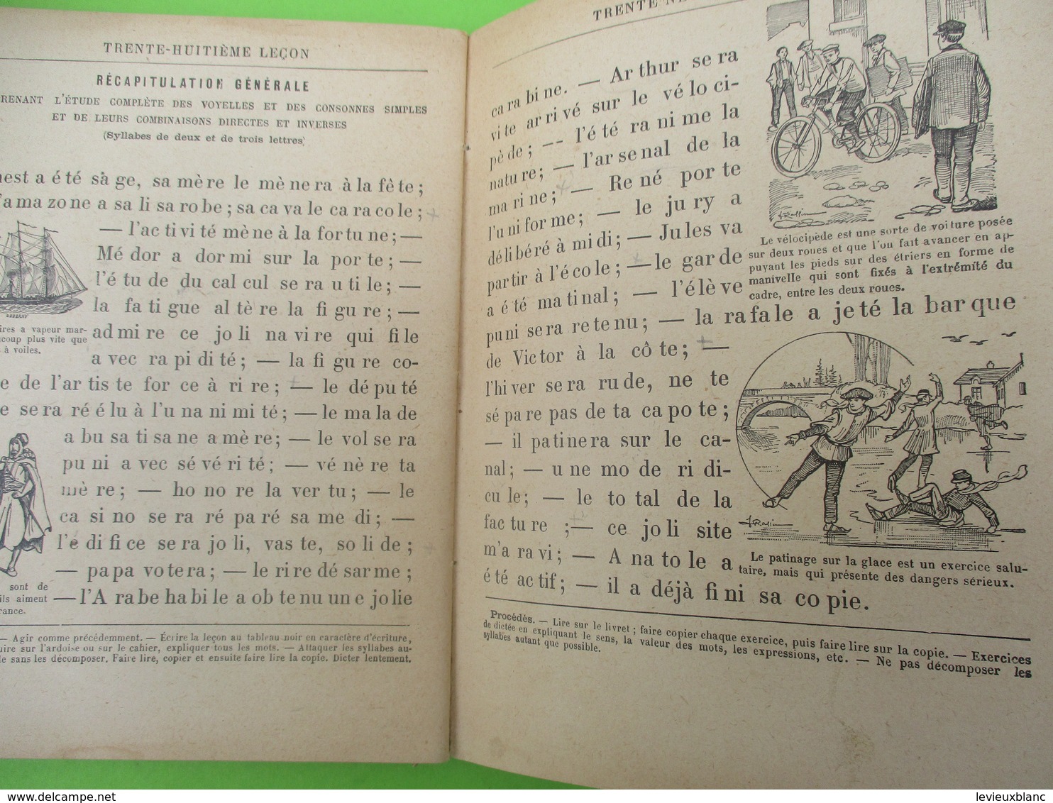 Méthode de Lecture/Méthode CUISSART/Lecture ,Ecriture,Orthographe et Dessin/1er Livret/Education Nationale/1911   CAH305