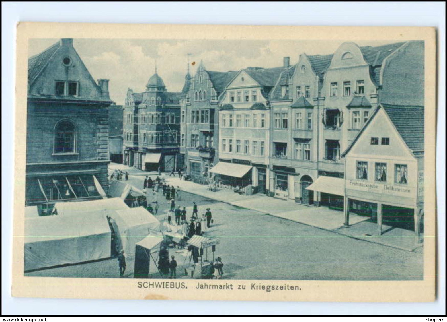 XX006398/ Schwiebus Krs. Züllichau  Jahrmarkt Zu Kriegszeiten AK Ca.1915 - Neumark