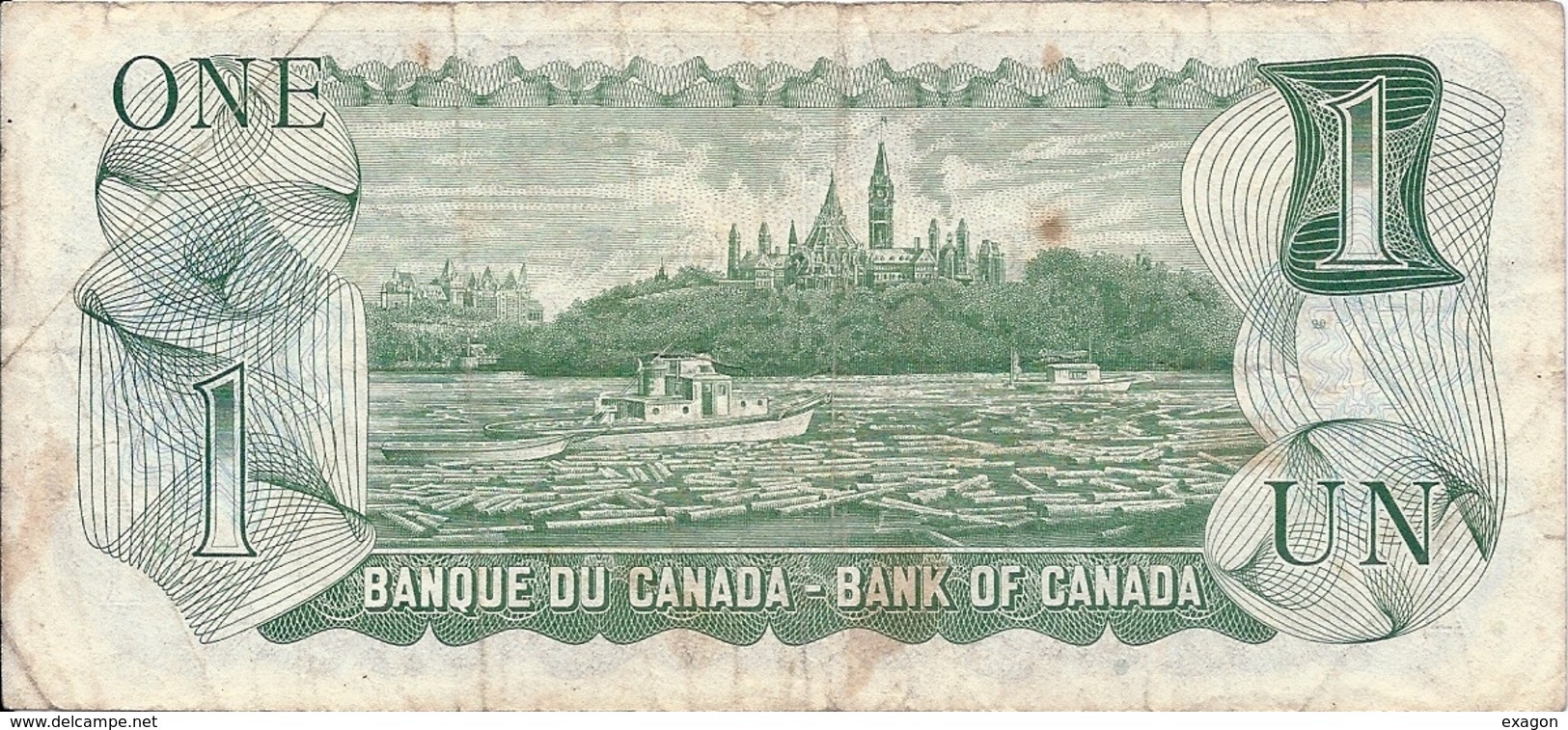 Banconota Da  1  DOLLARO  Del  C A N A D A - Anno  1973 - Kanada
