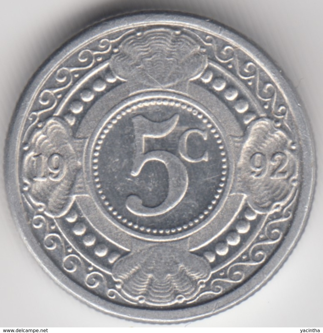 @Y@    Nederlandse Antillen   5  Cent  1992 ( 4670 ) - Niederländische Antillen