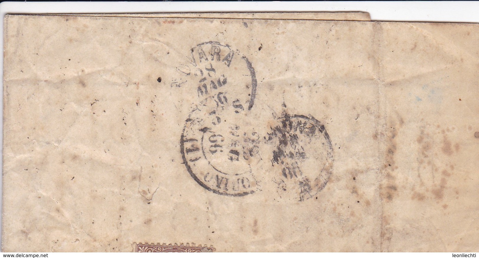 Brief: Italien 1866 - Used