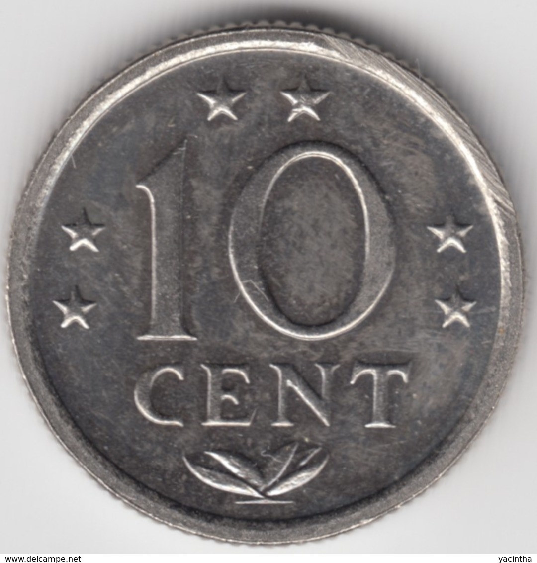 @Y@    Nederlandse Antillen   10  Cent  1981 ( 4662 ) - Antilles Néerlandaises