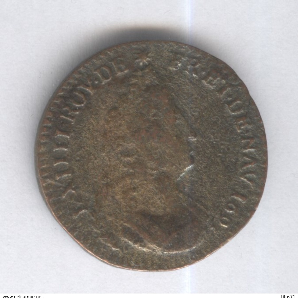 Liard De France 1693 D TTB - 1643-1715 Louis XIV Le Grand