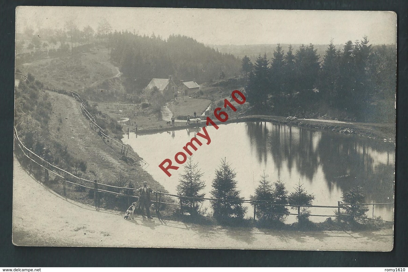 Elsemborn. Le Lac. Photo Carte Animée. Voir Dos. - Elsenborn (camp)