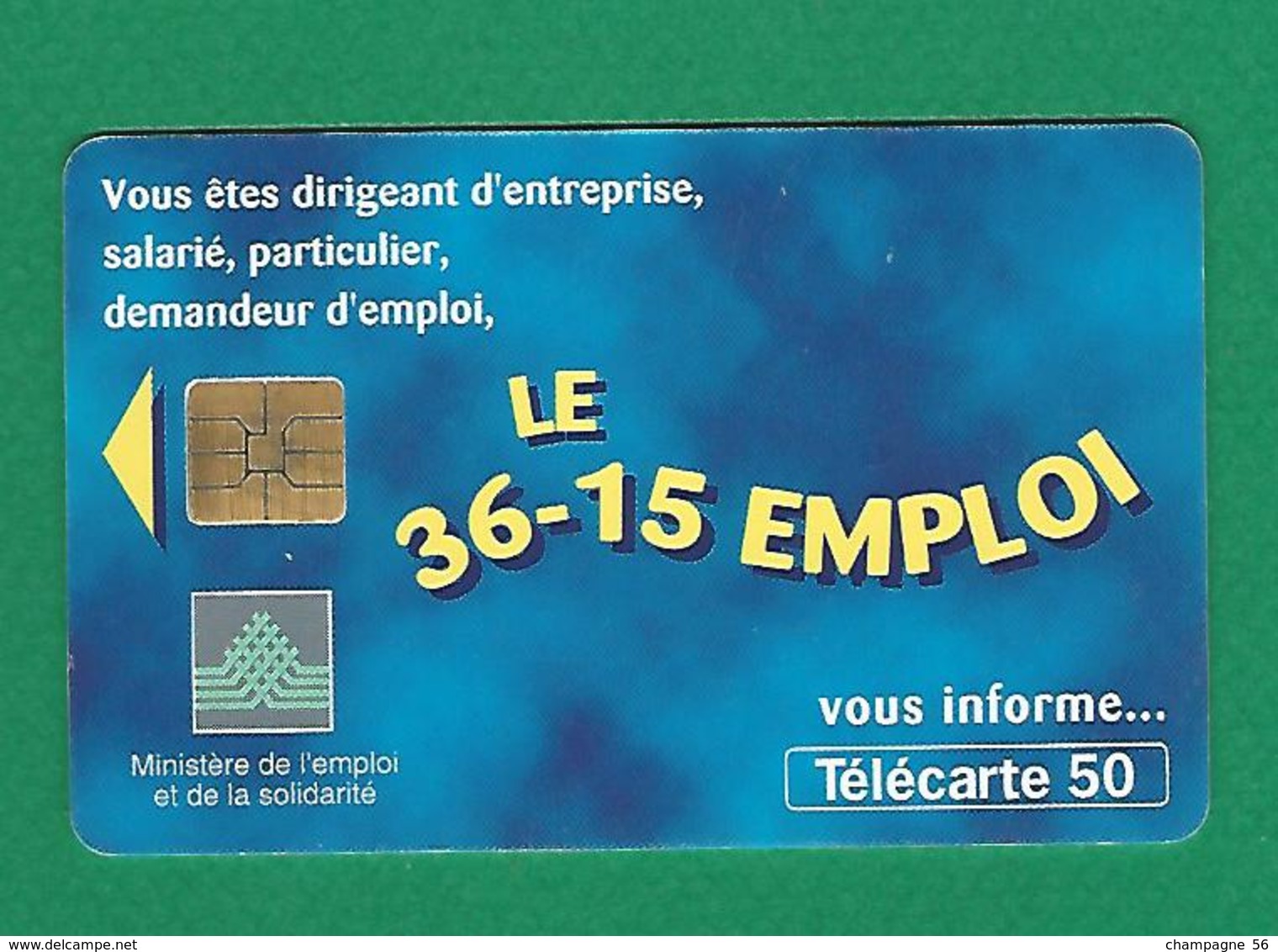 VARIÉTÉS 11 / 1997 LE 36-15 EMPLOI  PUCE SO3 T2G  50 UNITÉS - Varietà