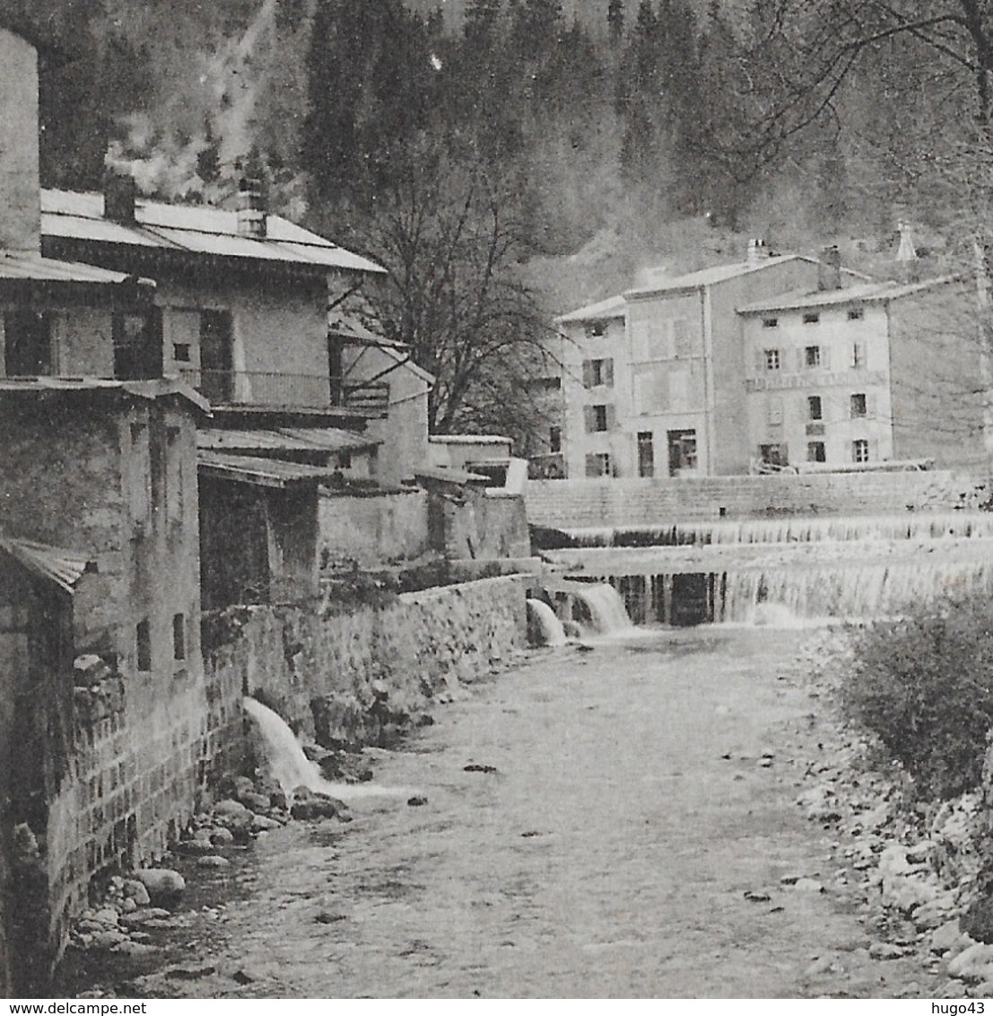 MOREZ - N° 23172 - BARRAGE DE LA BIENNE ET LE BECHET - CPA NON VOYAGEE - Morez