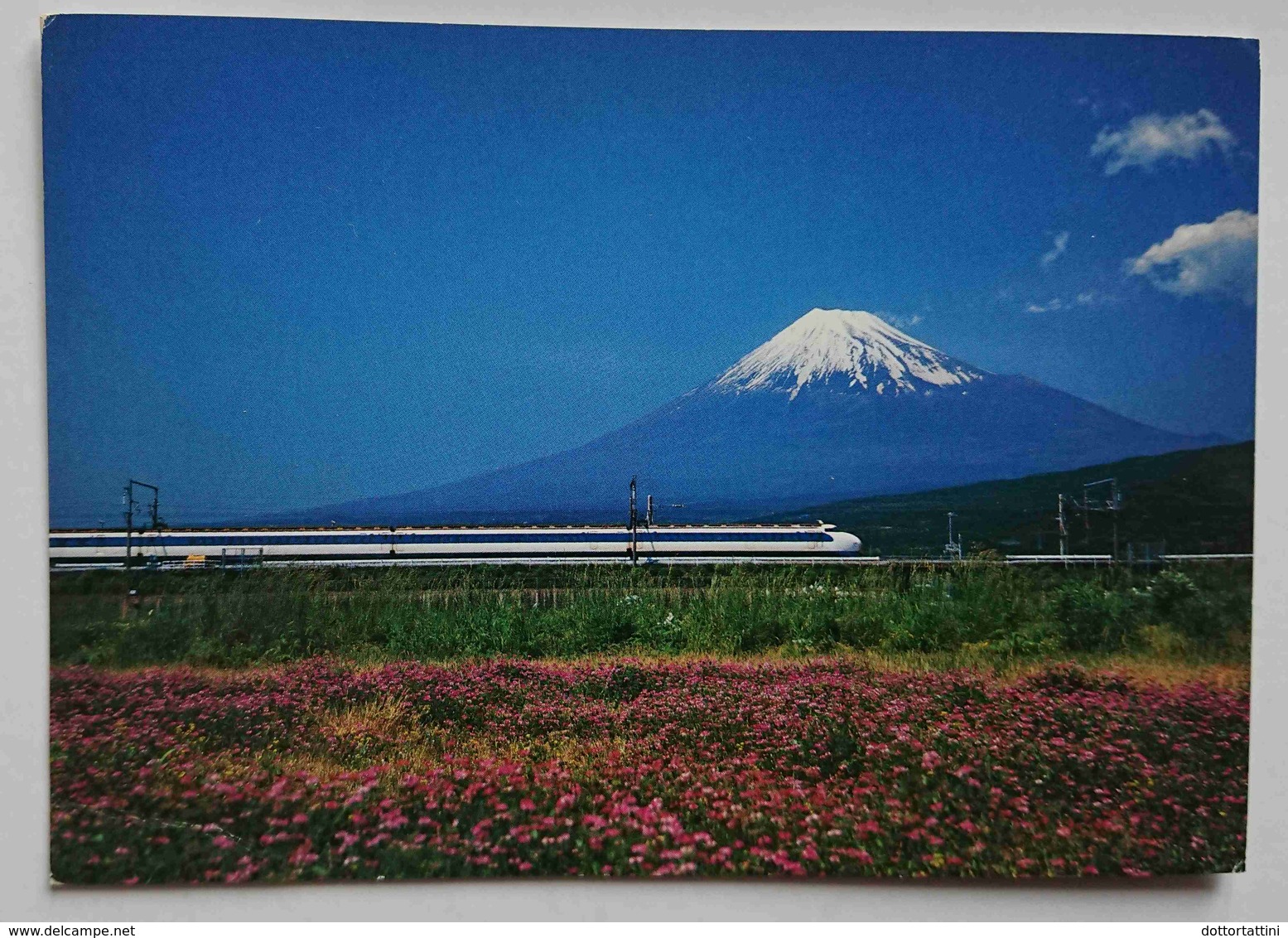 JAPAN - The World Fastest "Bullet Train" On The New Tokaido Line Shizuoka -  Train, Locomotive  - Vg - Eisenbahnen