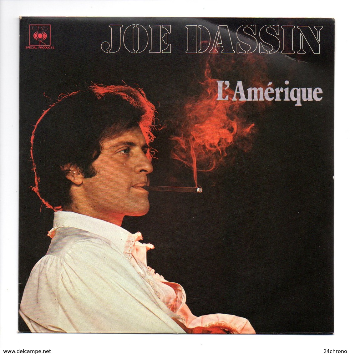 Vinyle 45 Tours RPM, CBS ESP 12079 1978: Joe Dassin, L'Amerique, Rum And Coca Cola..., Promo Publicitaire Cutex (20-358) - Country & Folk