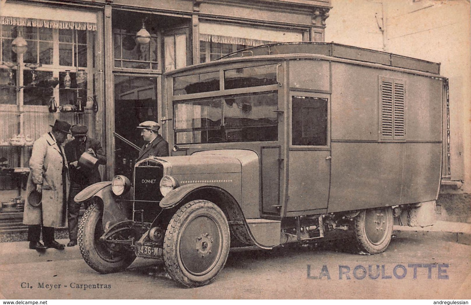 CPA LA ROULOTTE - Turismo