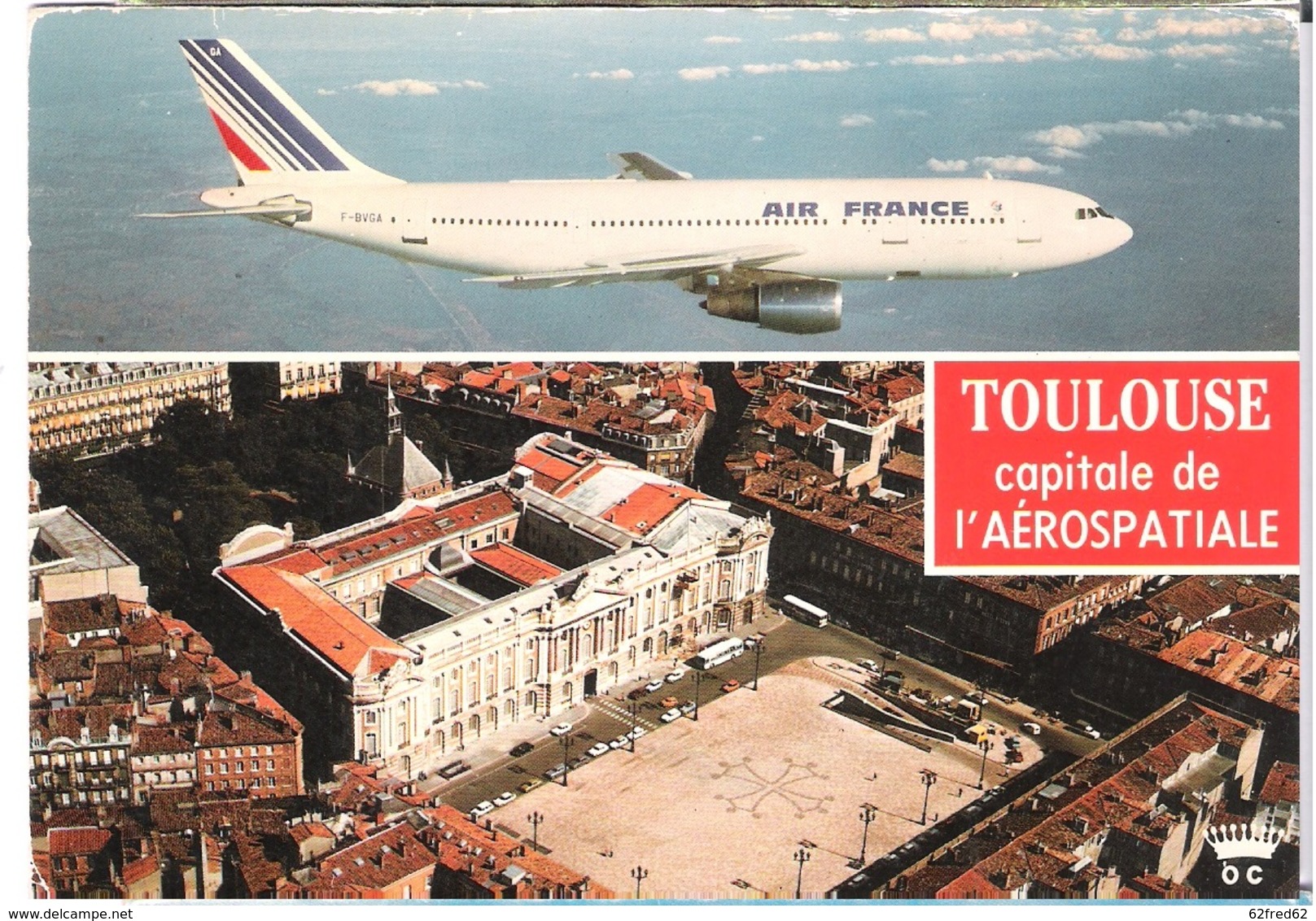 CP AIRBUS - AIR FRANCE - TOULOUSE - 1946-....: Ere Moderne