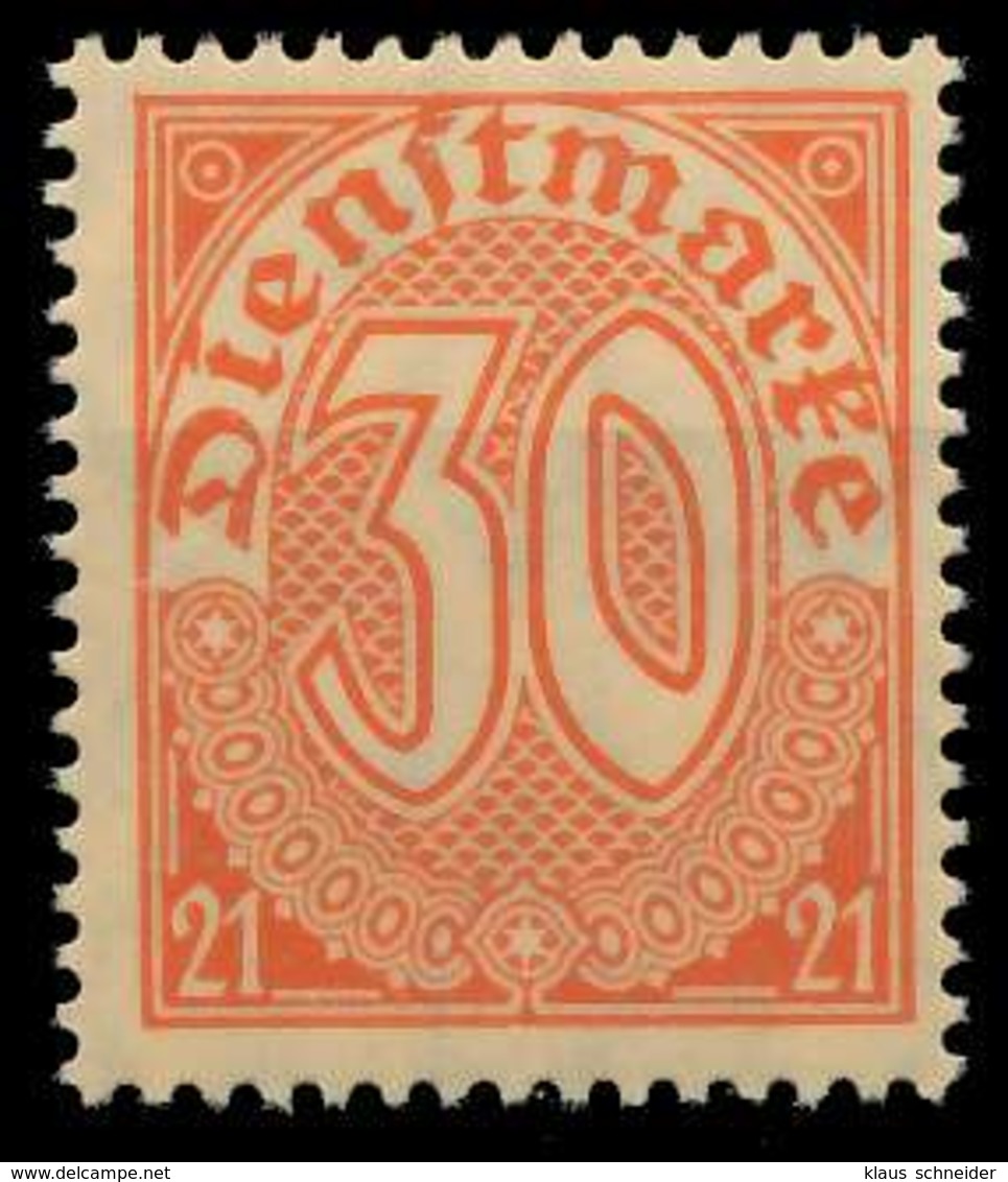 DEUTSCHES REICH DIENSTMARKEN 1920 Nr 20 Postfrisch X063F7A - Dienstmarken