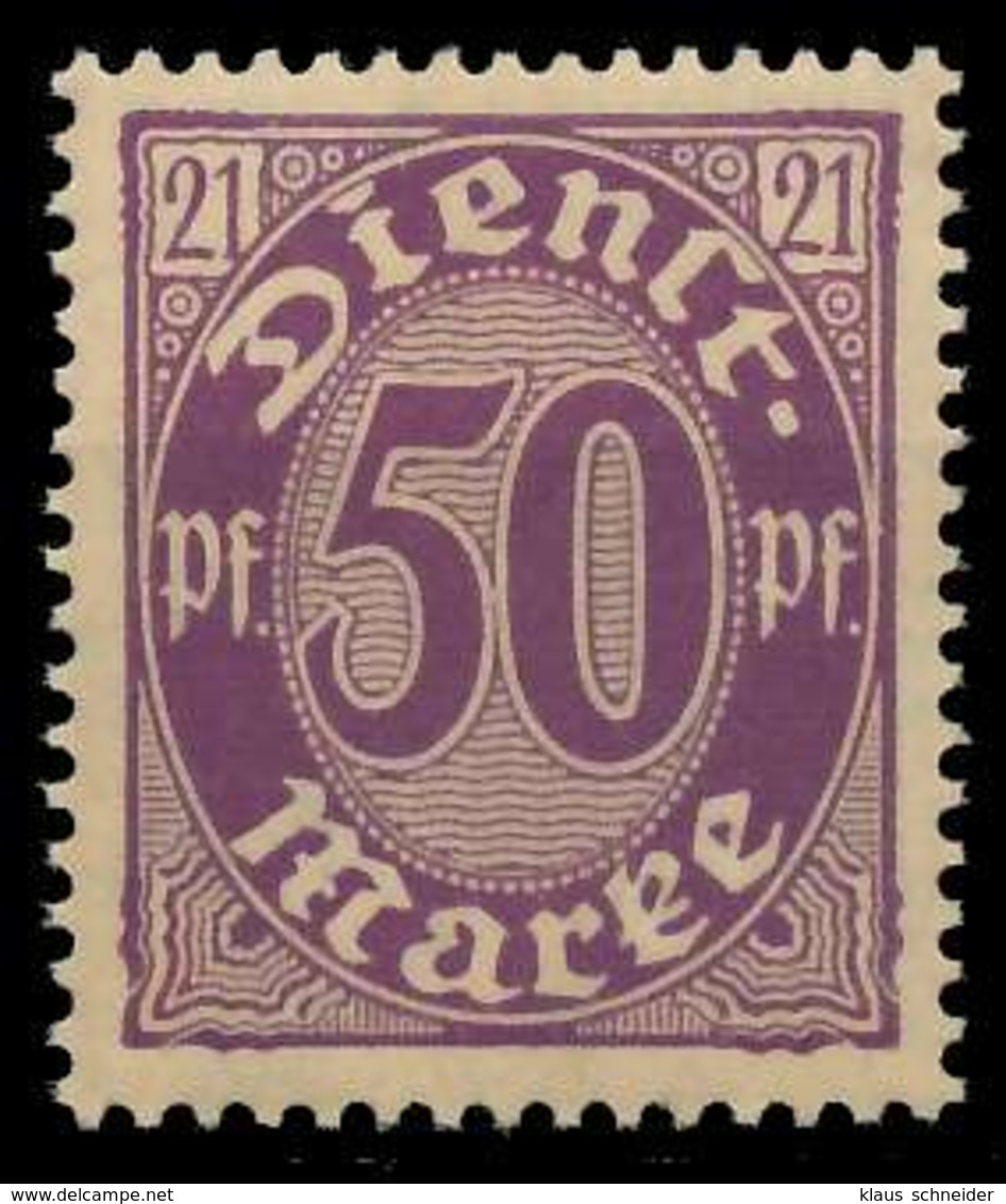 DEUTSCHES REICH DIENSTMARKEN 1920 Nr 21 Postfrisch X063FA6 - Dienstmarken