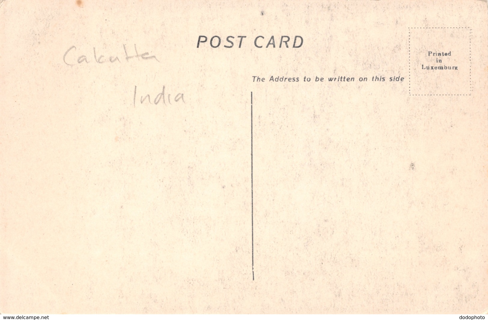 R270602 Calcutta. India. The Phototype Company Bombay - Welt