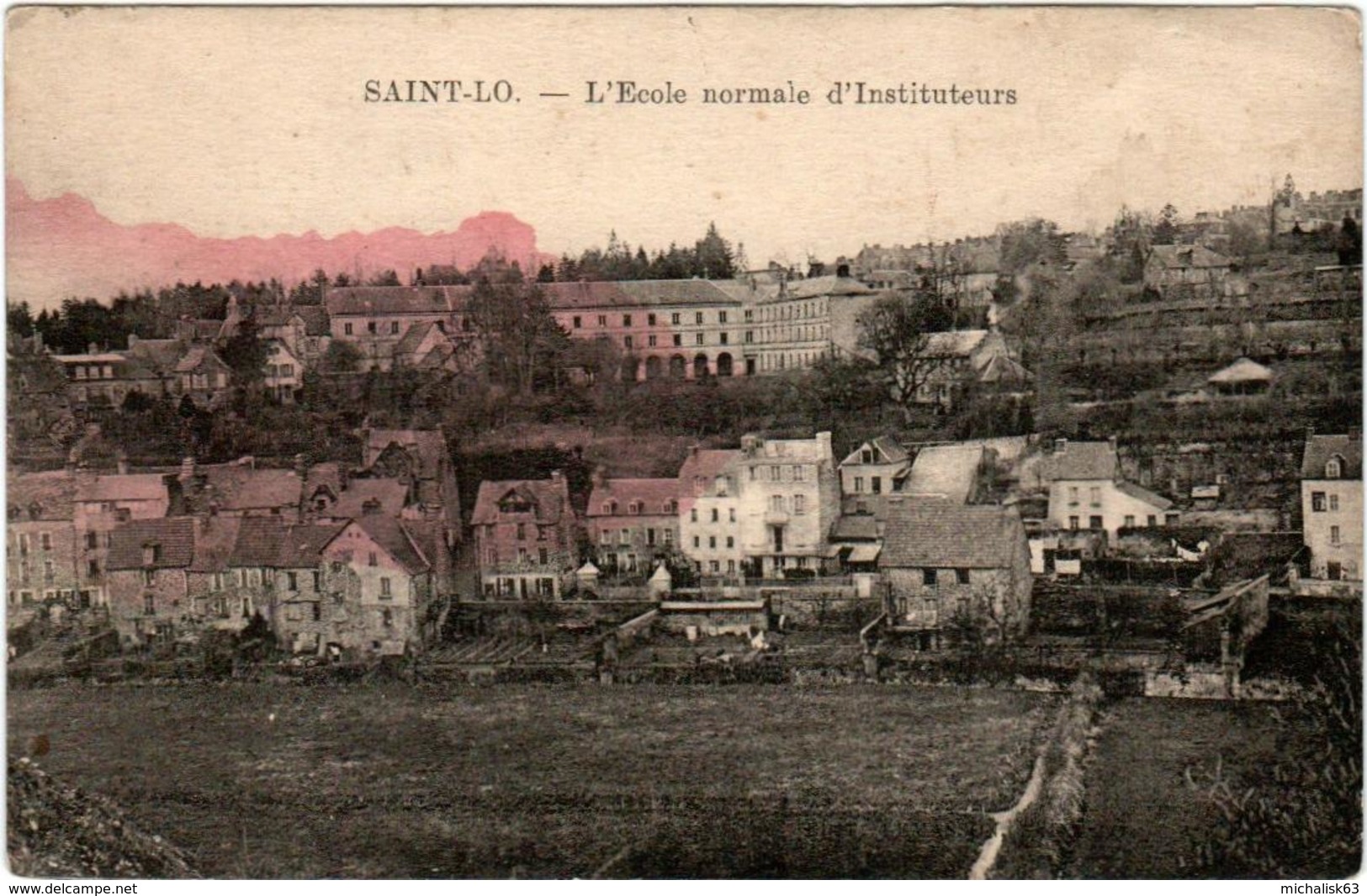 6BS 58. SAINT LO - L'ECOLE NORMALE D' INSTITUTEURS - Saint Lo