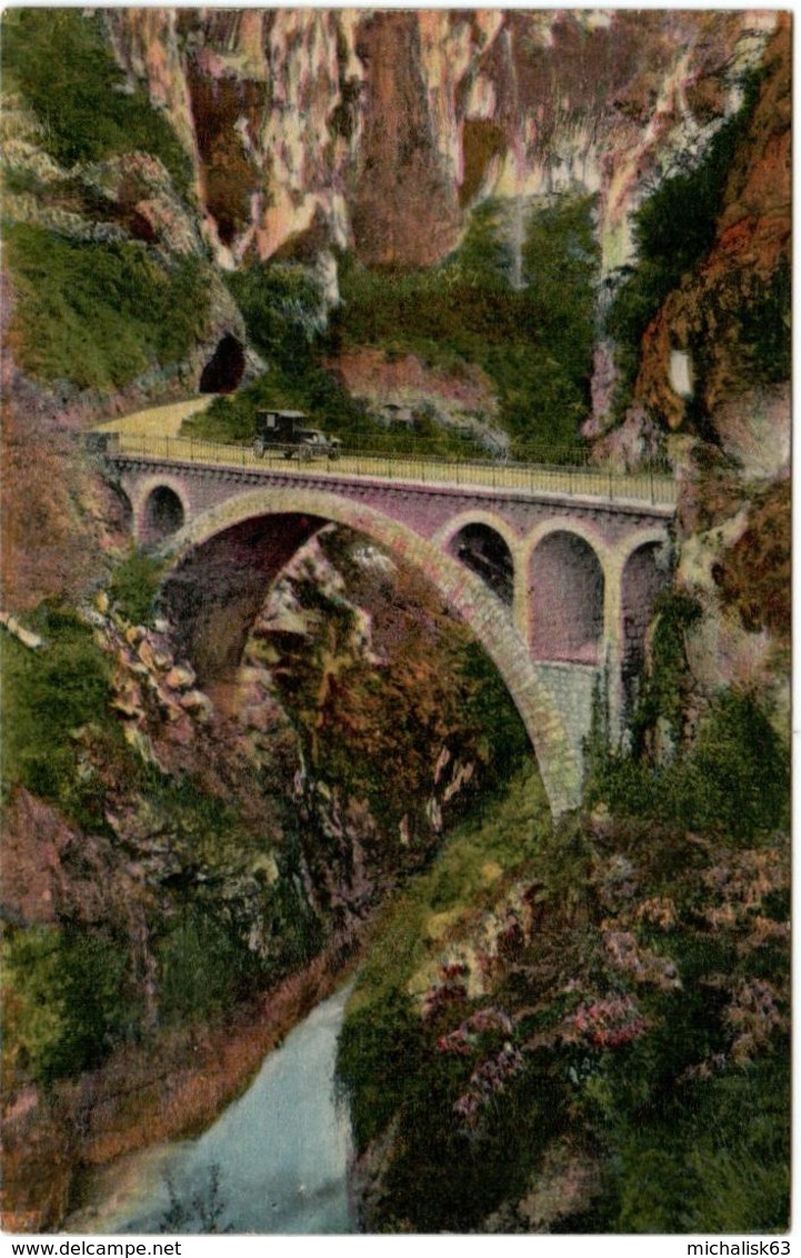 6BS 932. GORGES DU LOUP - LE PONT DE L' ABIME - Autres & Non Classés