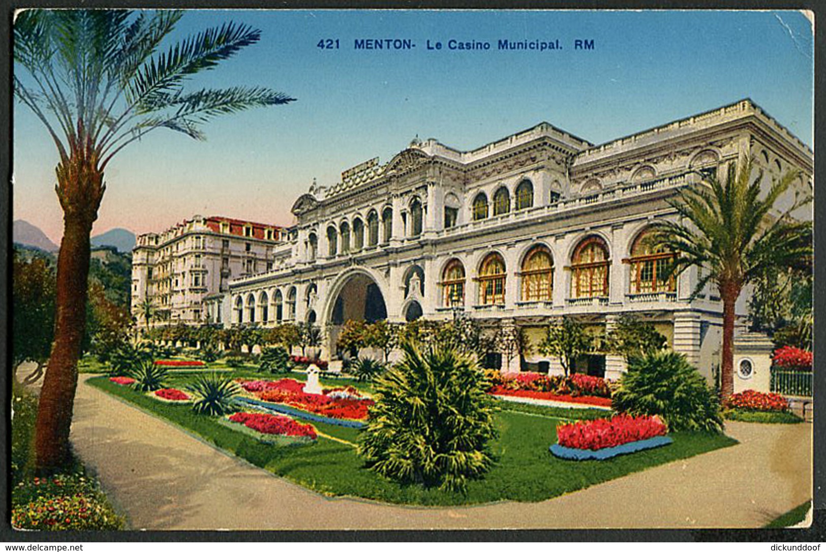 CP 06 Menton - Le Casino Municipal - Menton