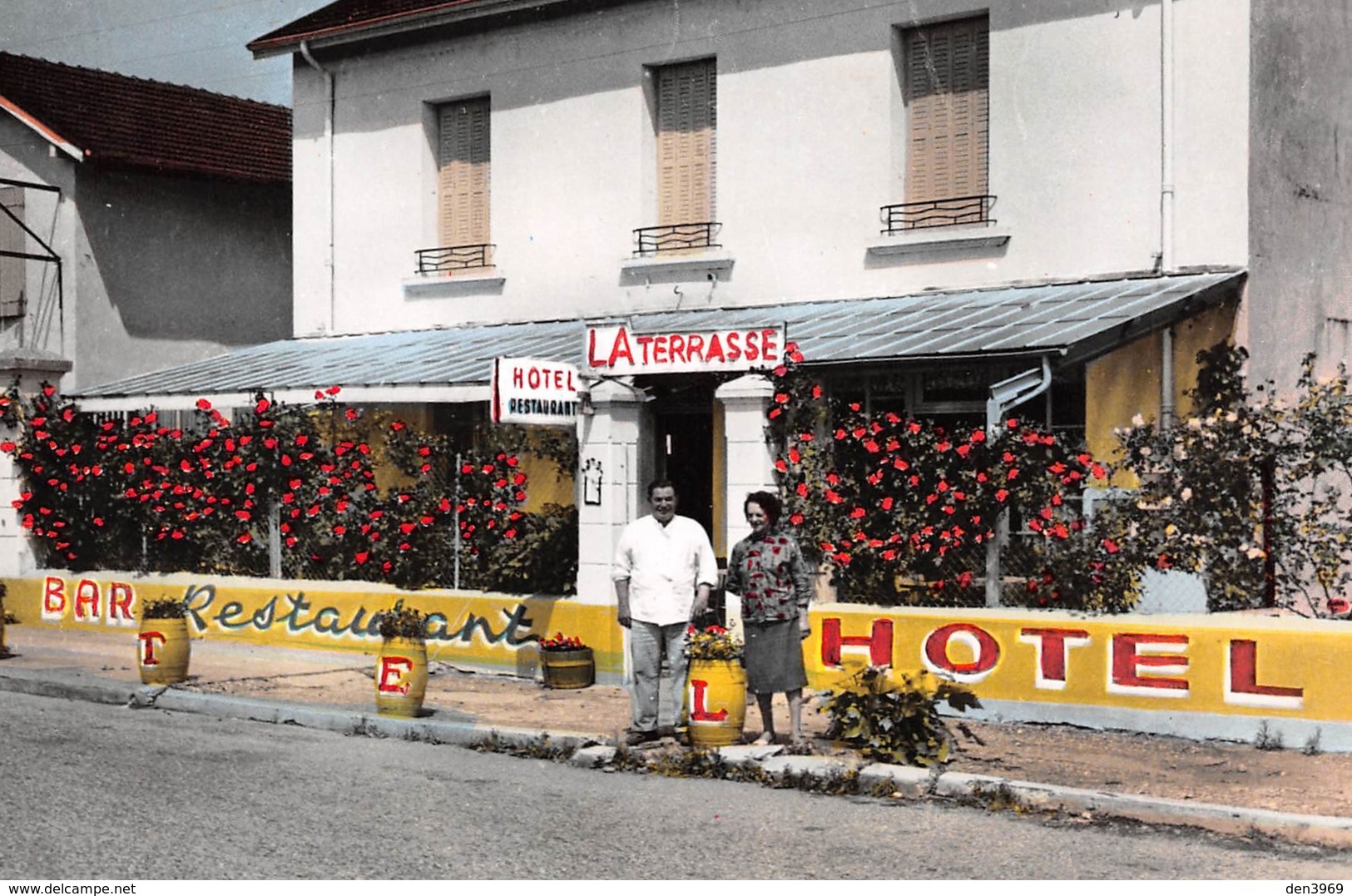 CHANAS - Hôtel-Bar-Restaurant De La Terrasse, J. Fraval - Chanas