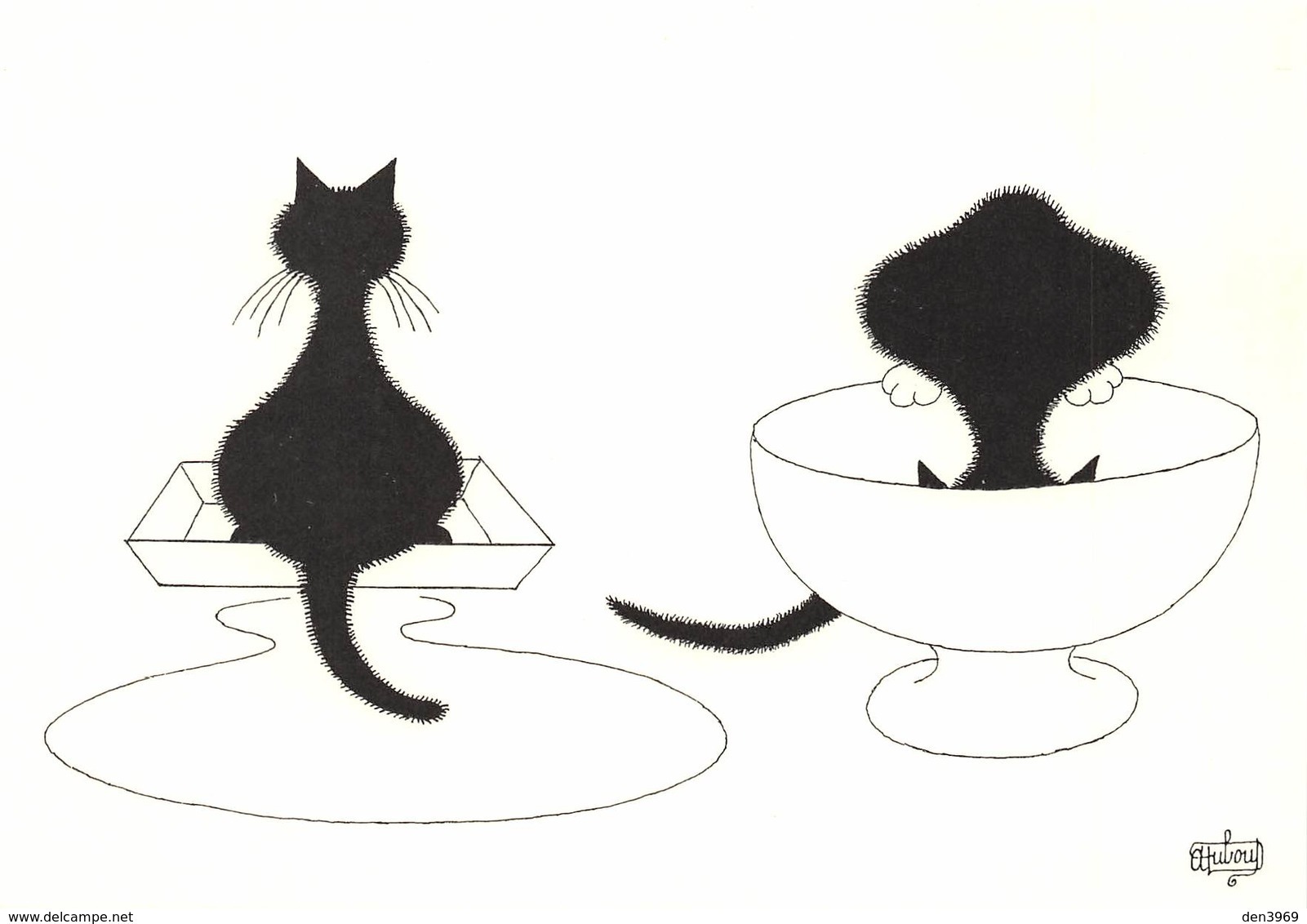 Albert DUBOUT - Editions Jean Dubout N'D 94 - CHAT - Dubout