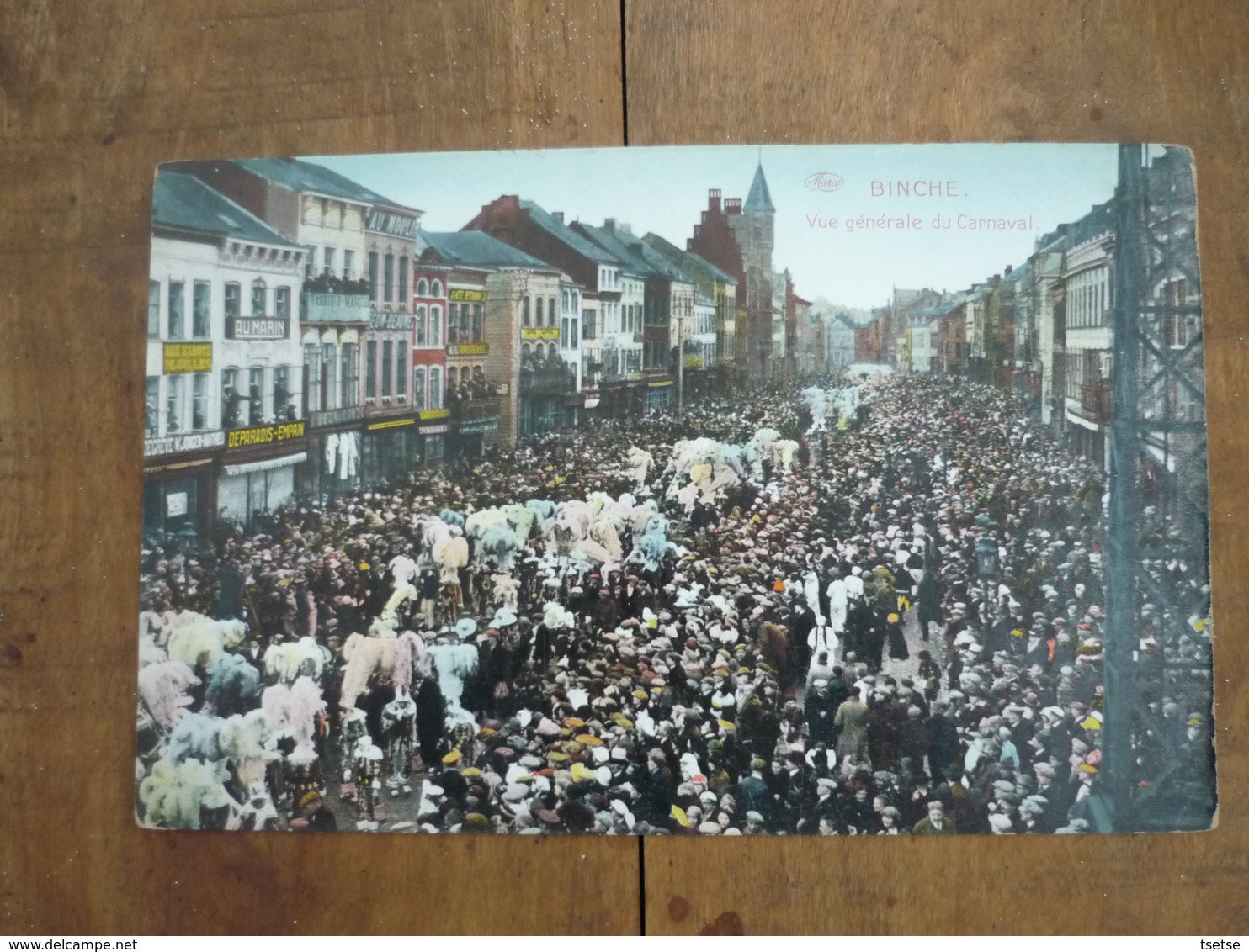 Binche - Carte Postale Grand Format ... Vue Générale Du Carnaval  ( Voir Verso ) - Binche