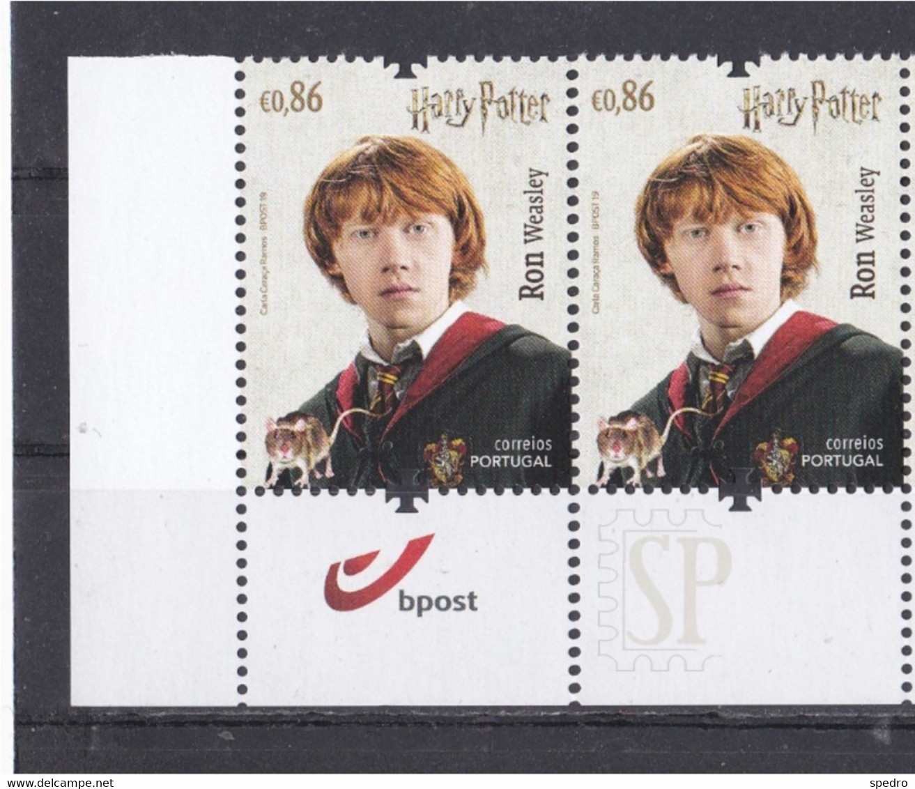 Portugal 2019 Harry Potter Ron Weasley Rupert Grint Actor Cinema Movie Literature Kino Littérature Film Acteur Attore - Cinema