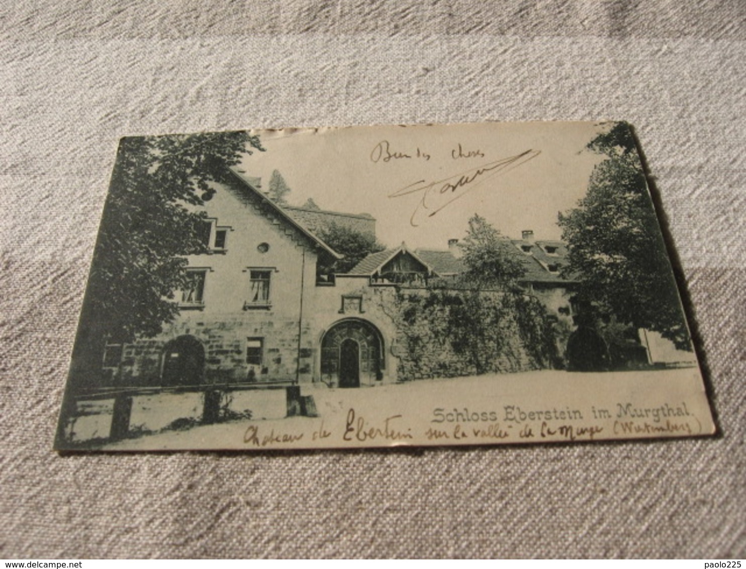 EBERSTEIN BN VG 1903 - St. Veit An Der Glan