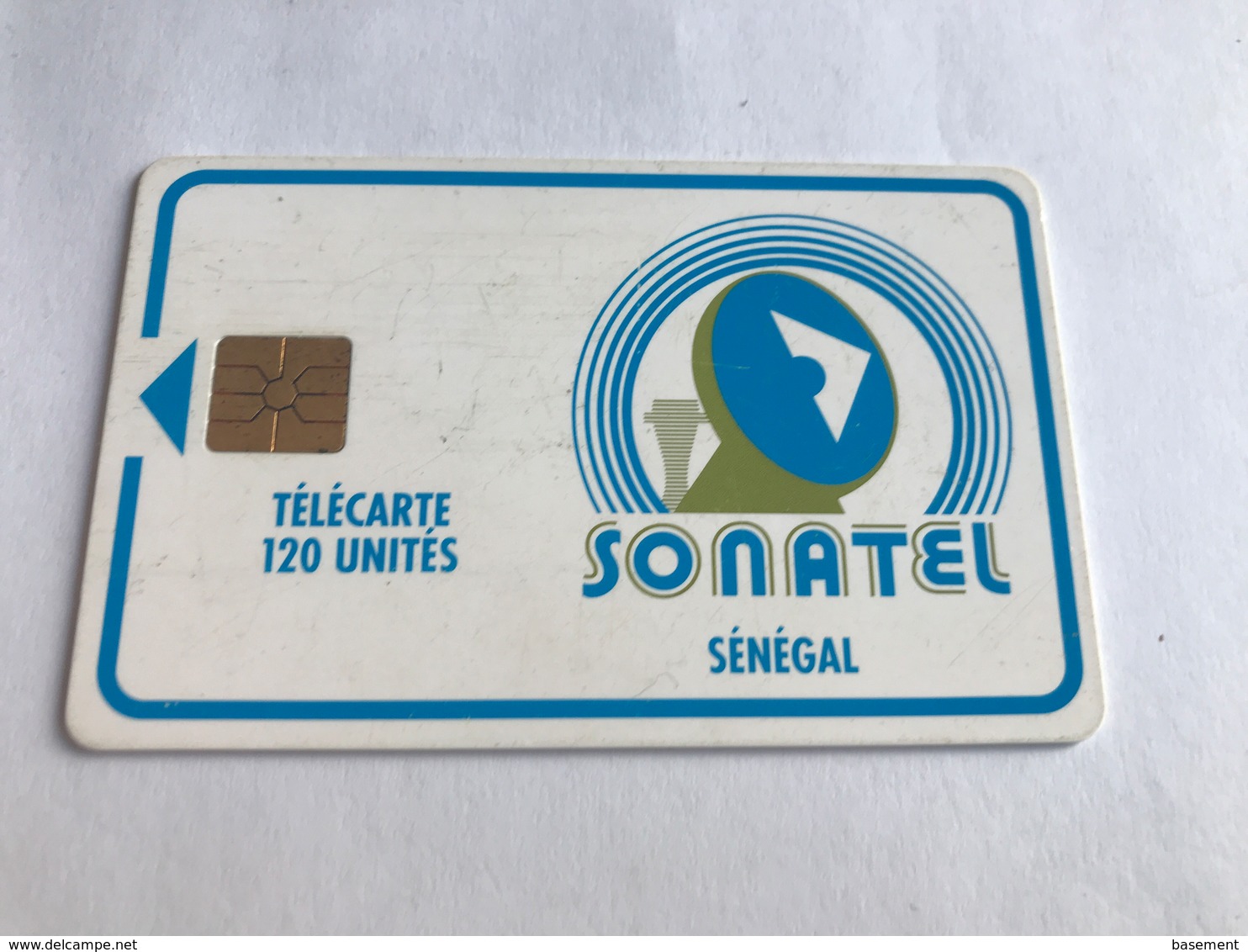 1:50 - Senegal 120 Unit Chipcard - Sénégal