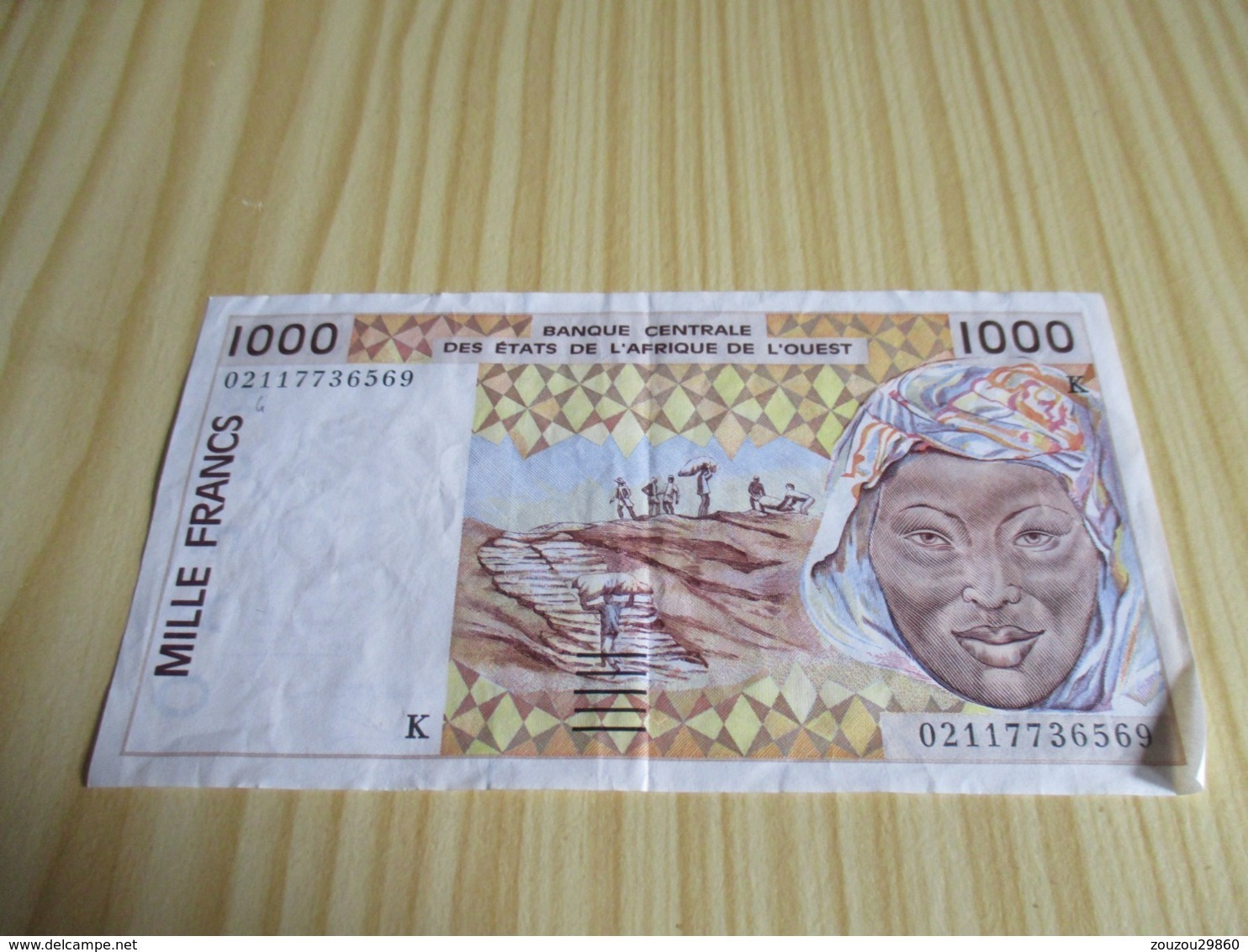 Sénégal.Billet 1000 Francs. - Sénégal