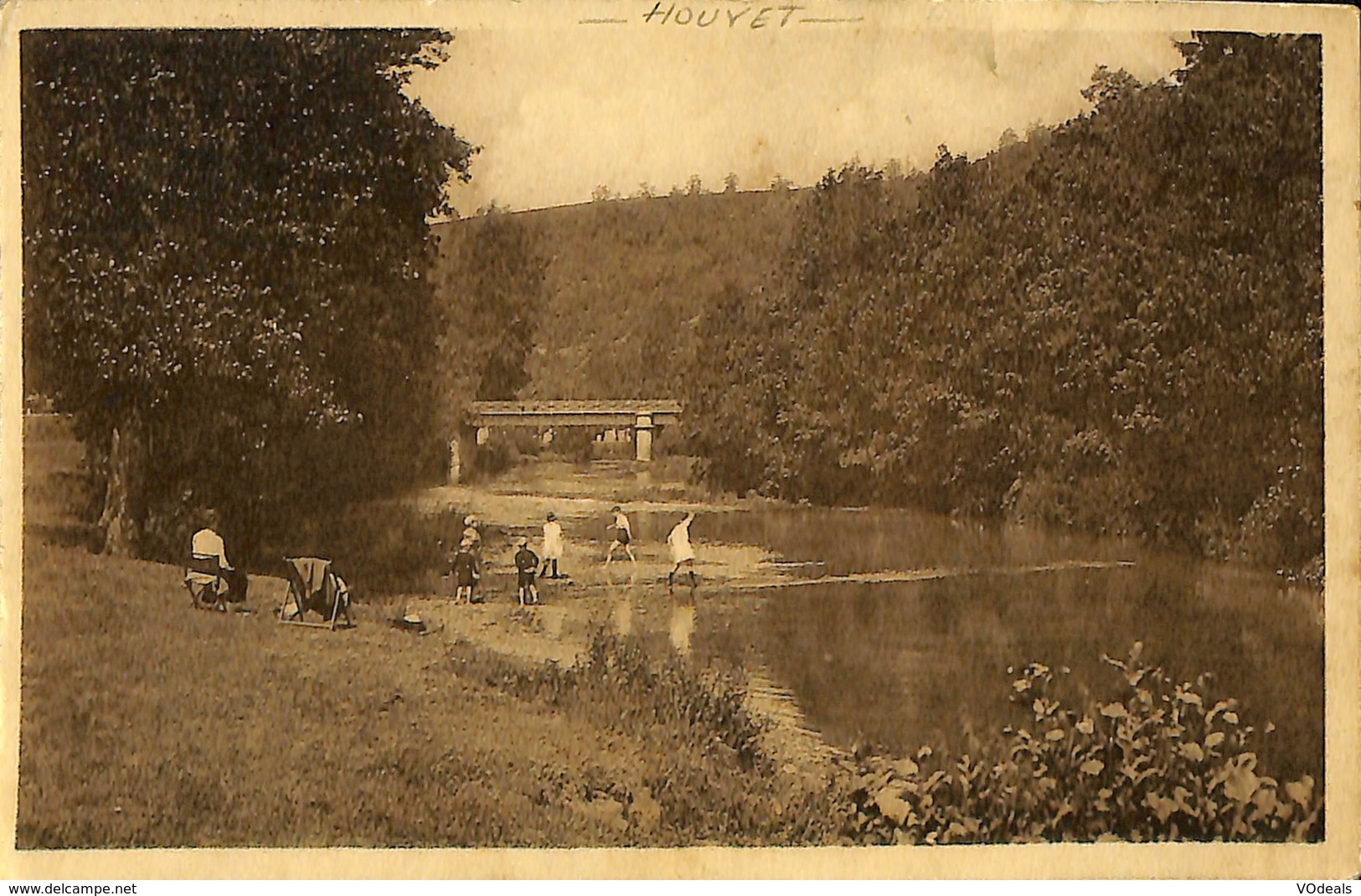 CPA - Belgique - Houyet - Pont Sur La Lesse - Houyet