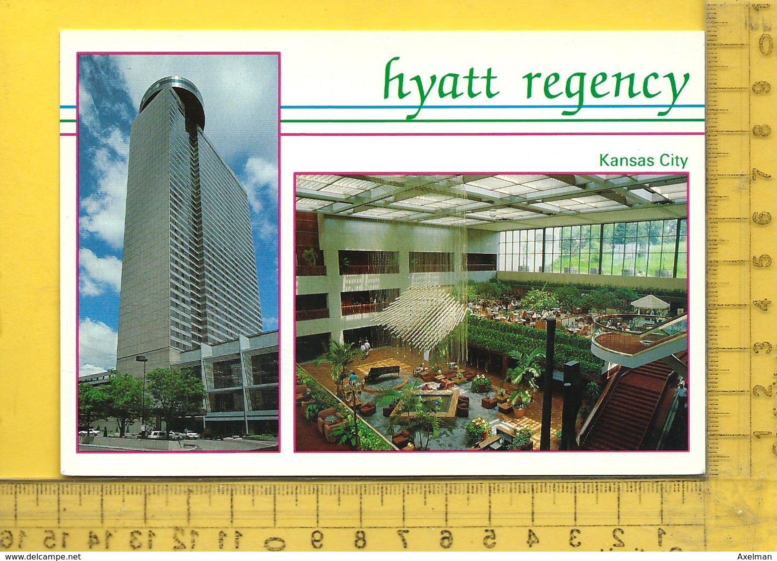 CPM  ETATS-UNIS, MISSOURI, KANSAS CITY : Hotel Hyatt Regency , 2 Vues - Kansas City – Missouri