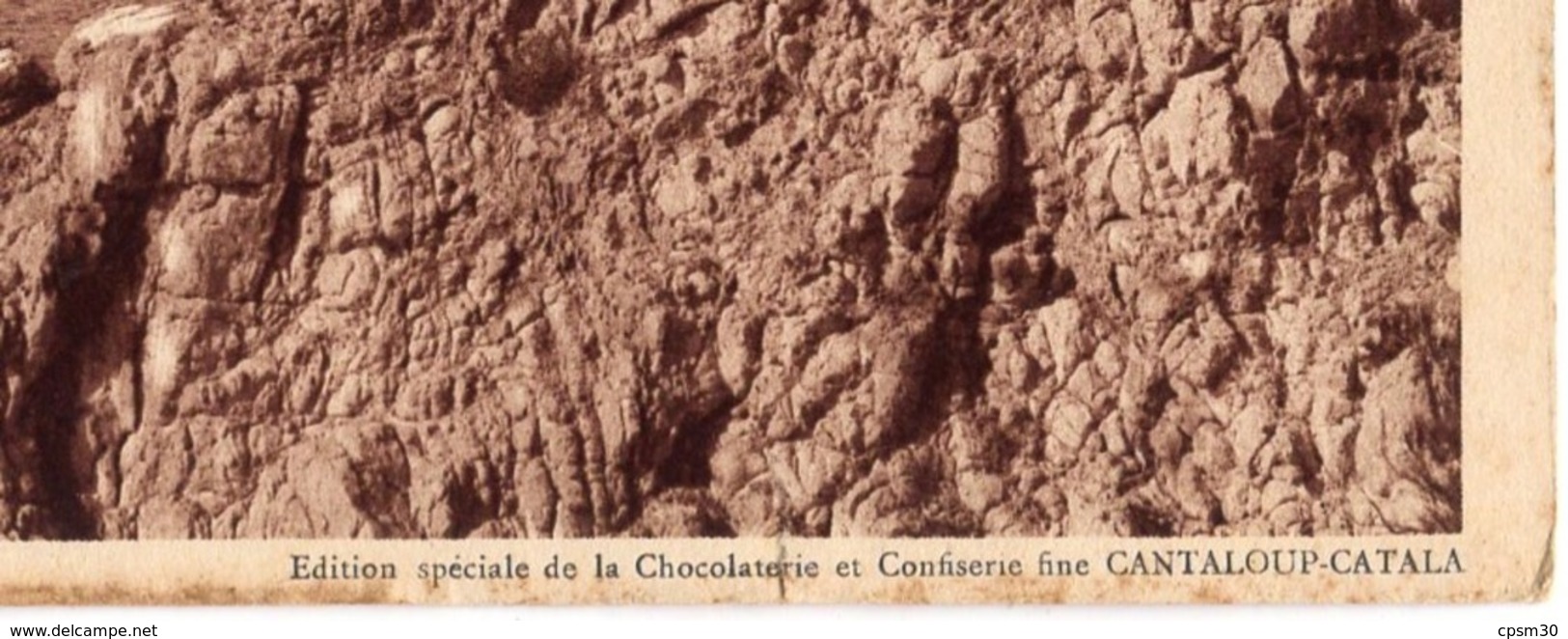 CP 83 Cote D'Azur, Sanary, La Pointe De La Cride Et Le Port Sans N° édition Chocolat Cantaloup-Catala Format 9.5 X 23 Cm - Sanary-sur-Mer