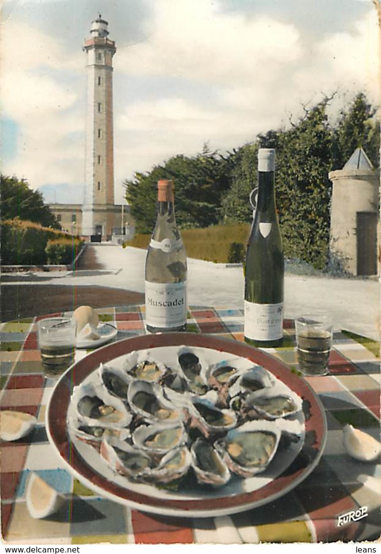 PHARE - IL DE RE - PHARE DES BALEINES - Huîtres Et Muscadet - Café Restaurant PLAIDEAU - Phares