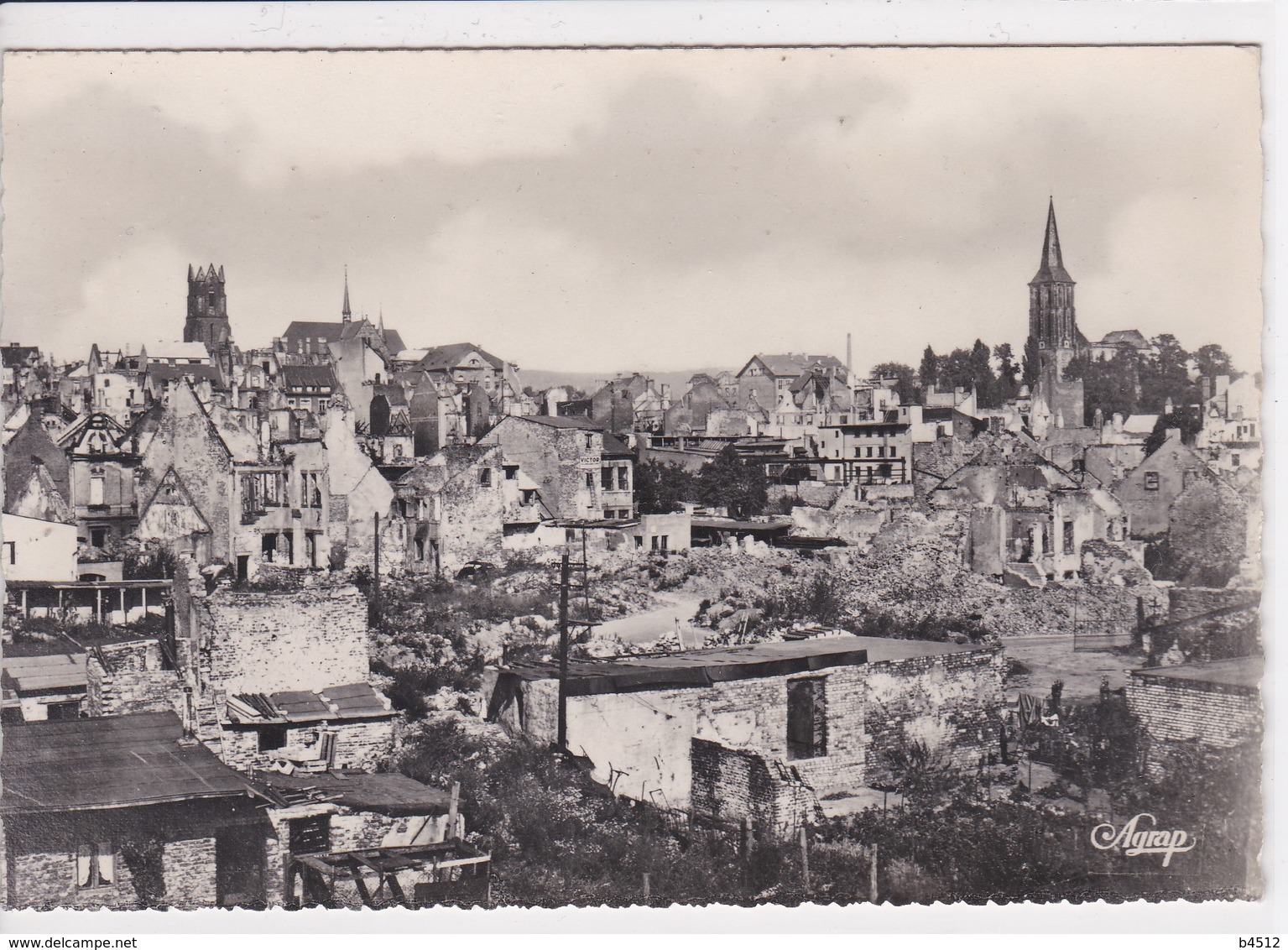 ALLEMAGNE SAARBRUCKEN Ruinen In Malstatt 1948 - Saarbruecken