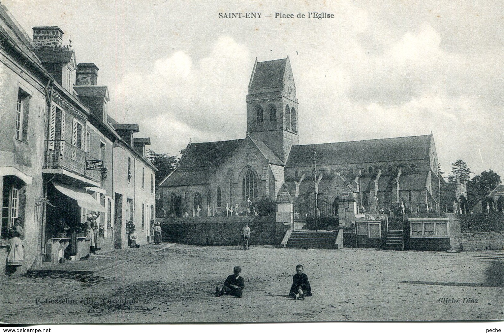 N°2776 T -cpa Saint Eny -place De L'église- - Autres & Non Classés