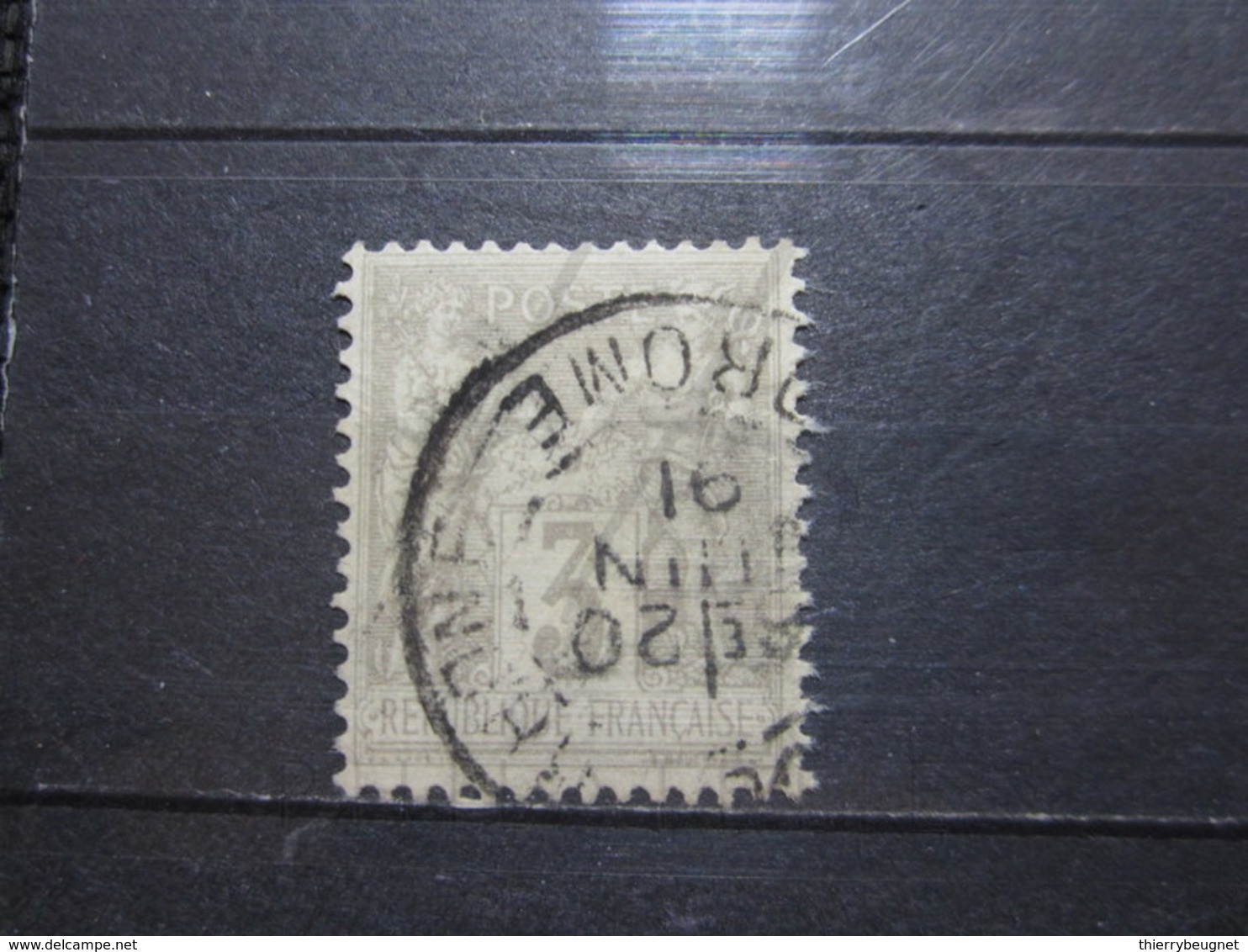 VEND BEAU TIMBRE DE FRANCE N° 87 !!! (b) - 1876-1898 Sage (Type II)