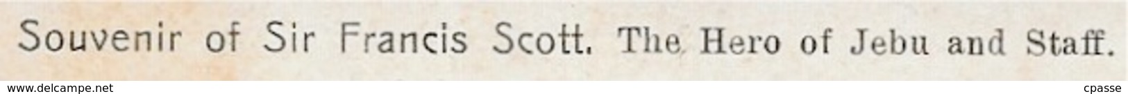 CPA (Nigeria - The Jebu WAR 1892) Souvenir Sir Francis Scott... * Marcophilie Phila Type Groupe Bénin Cad Cotonou - Nigeria