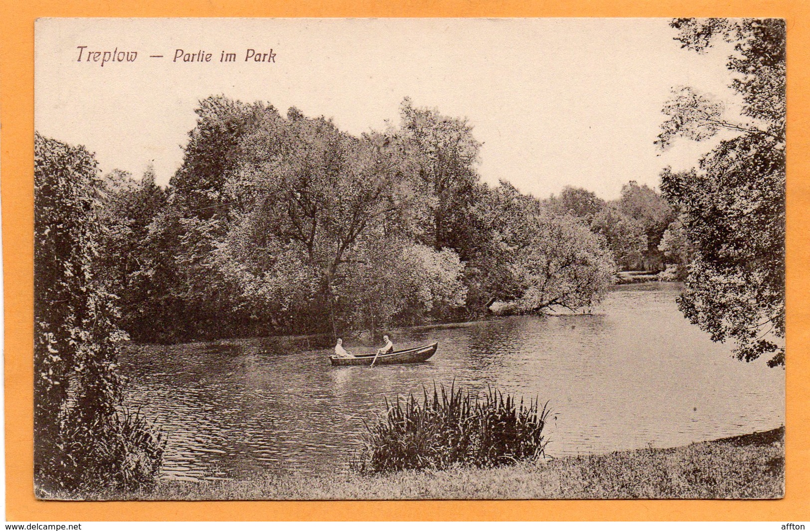 Treptow Berlin Germany 1916 Postcard - Treptow