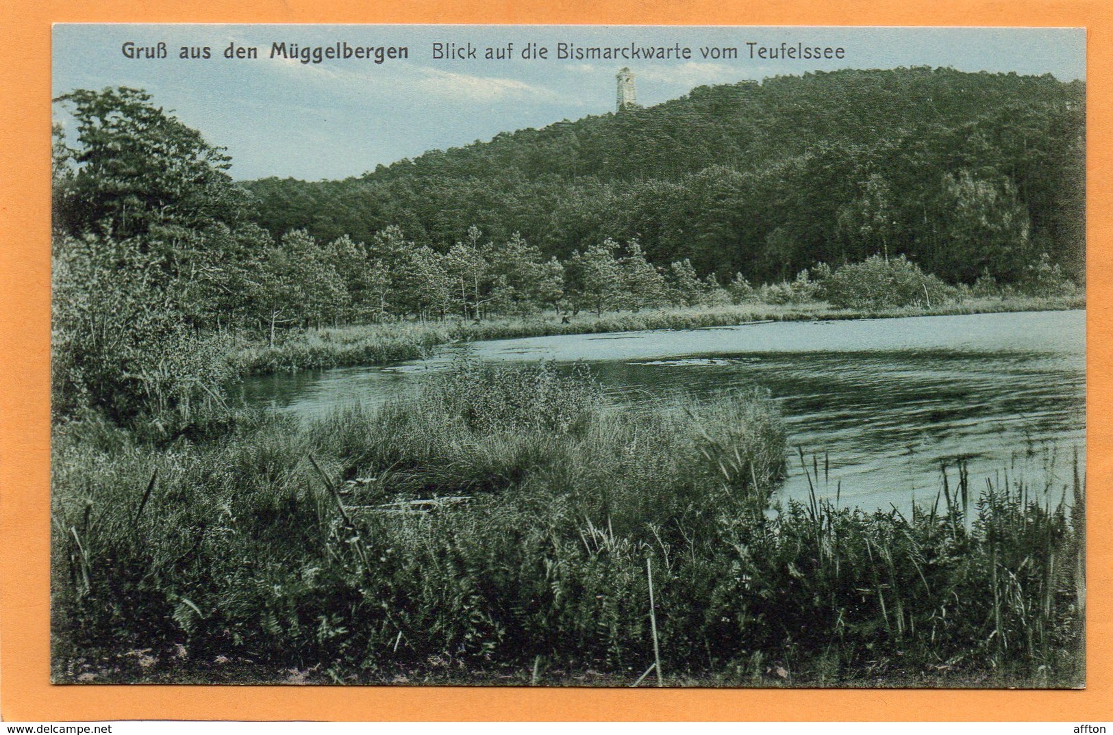 Muggelberge Treptow Berlin Germany 1910 Postcard - Treptow