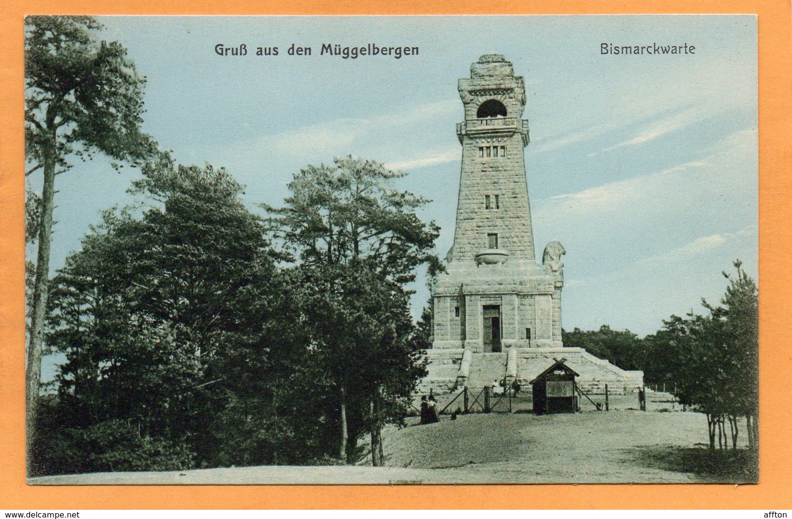 Muggelberge Treptow Berlin Germany 1910 Postcard - Treptow