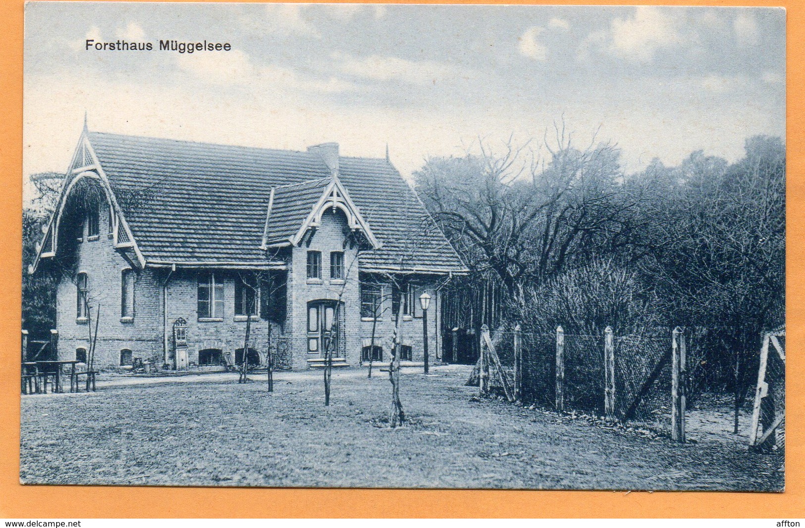 Muggelberge Treptow Berlin Germany 1910 Postcard - Treptow