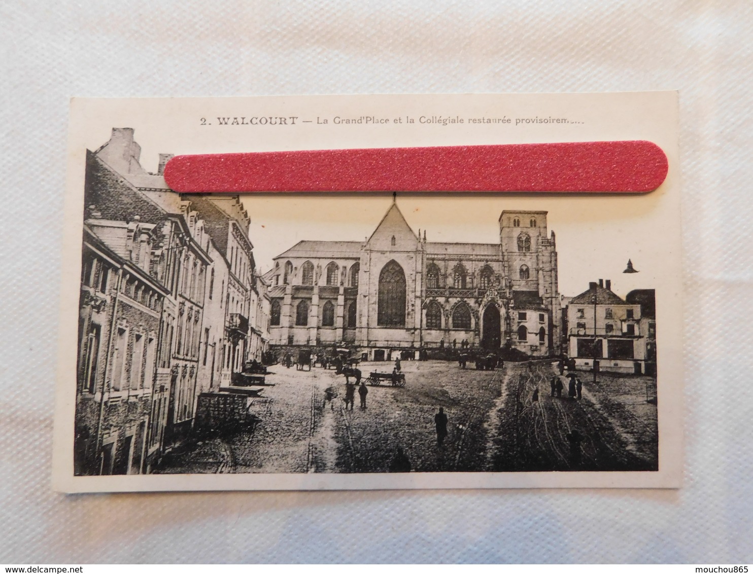 Walcourt Gd Place Et Collegiale Retaurée LOT 44 C - Walcourt