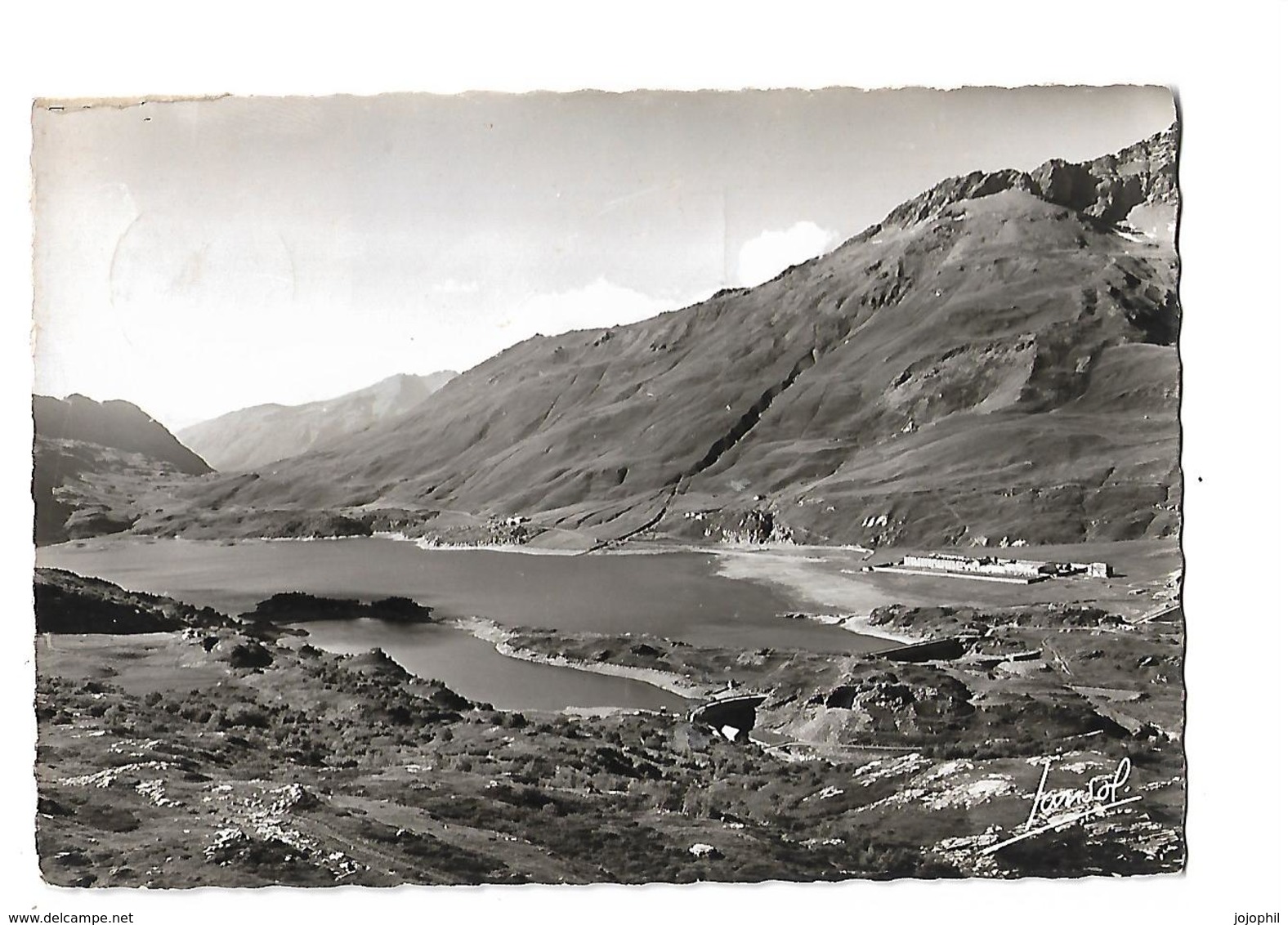 Mont Cenis - Vue Générale Du Plateau Et Du Lac - Circulé 1956  - éd Jansol - Val Cenis