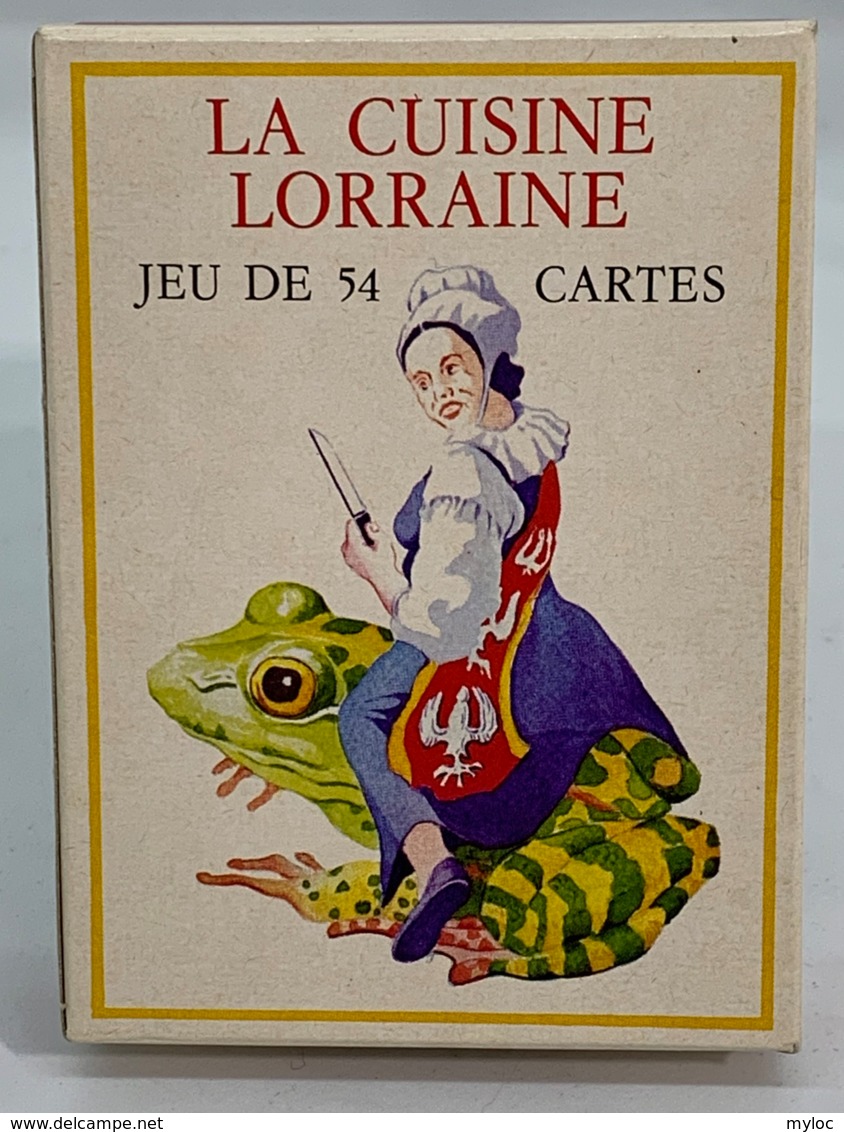 Jeux De 54 Cartes à Jouer. 4 Index. Publicité  La Cuisine Lorraine. - 54 Cartes